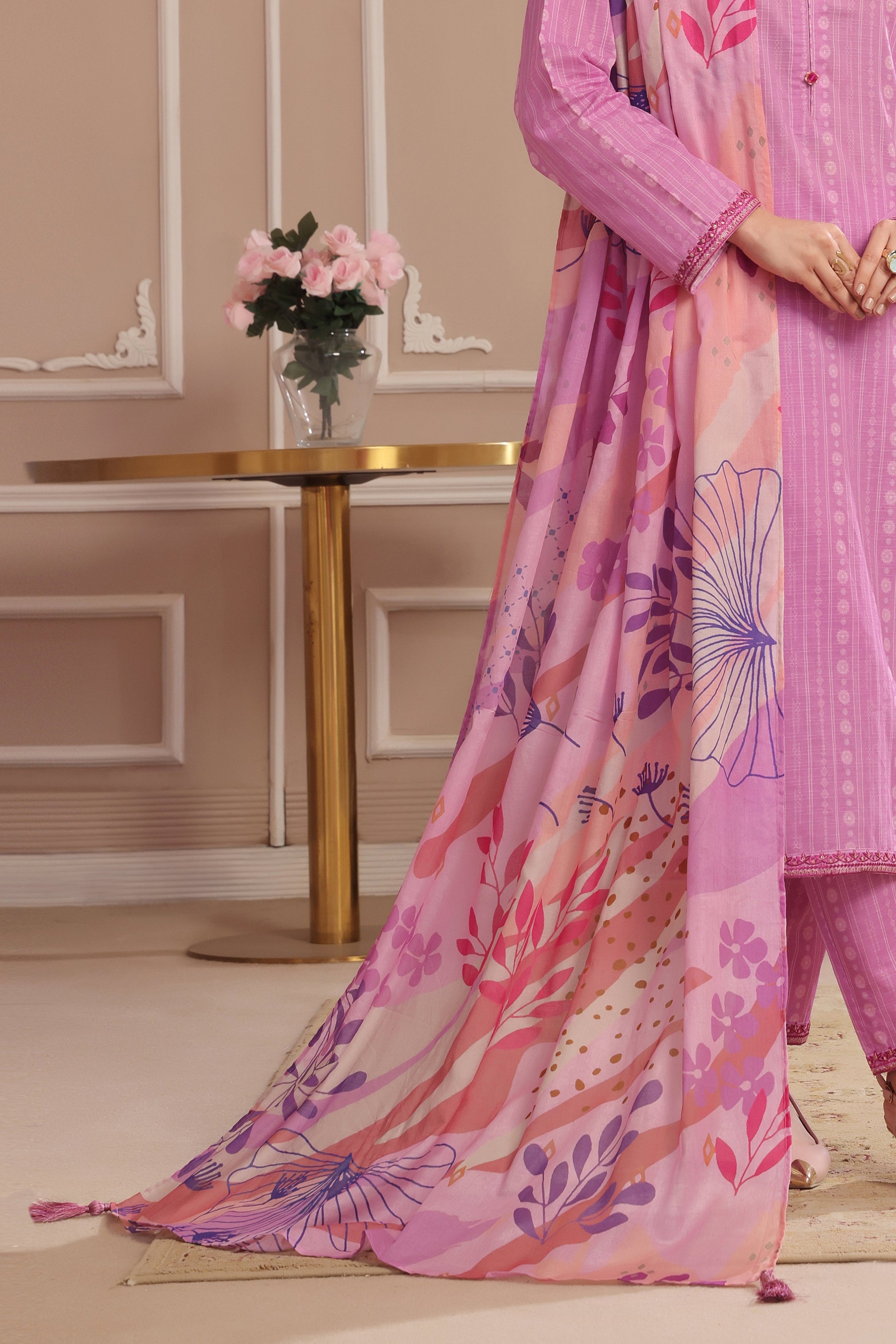 Affordable Luxury Pakistani Lawn Dress