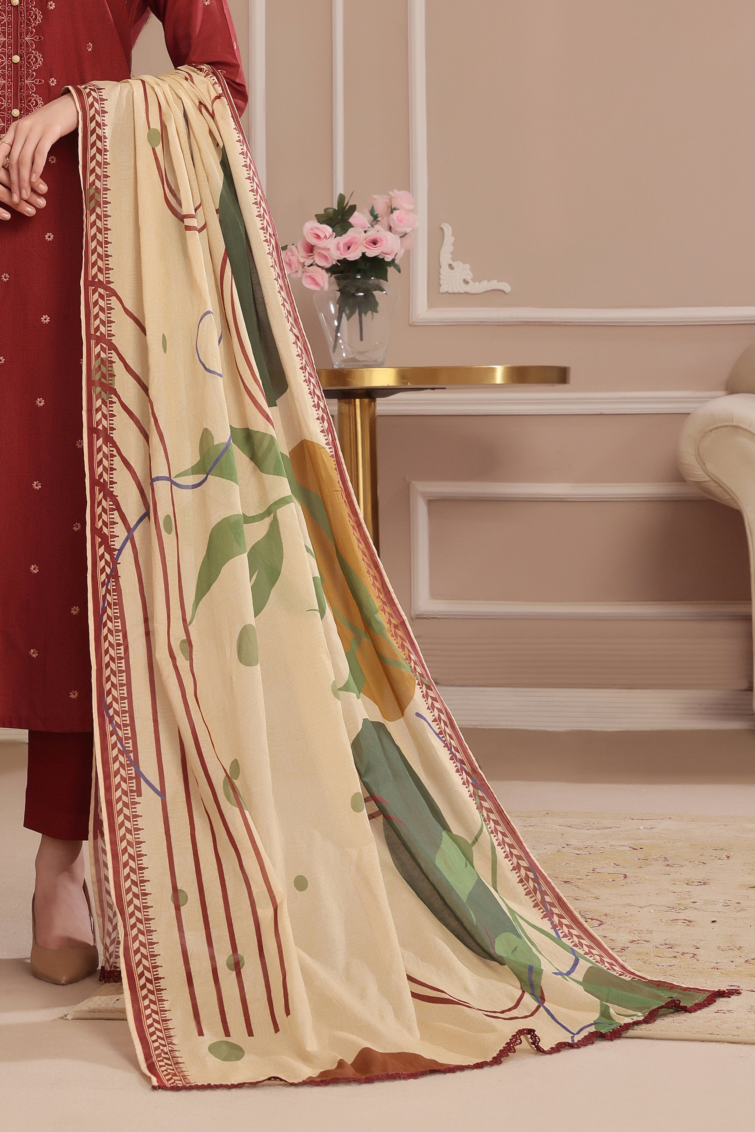 Affordable Luxury Pakistani Lawn Dress
