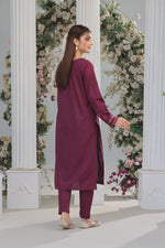 Load image into Gallery viewer, Luxeurs Khaddar Stitched Embroidered Dress