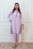 Misty Lilac 2PC Embroidered Lawn Dress