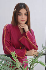 Load image into Gallery viewer, Luxeurs Khaddar Stitched Embroidered Dress