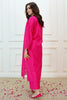 Shocking Pink Schiffli Lawn 2PC Dress