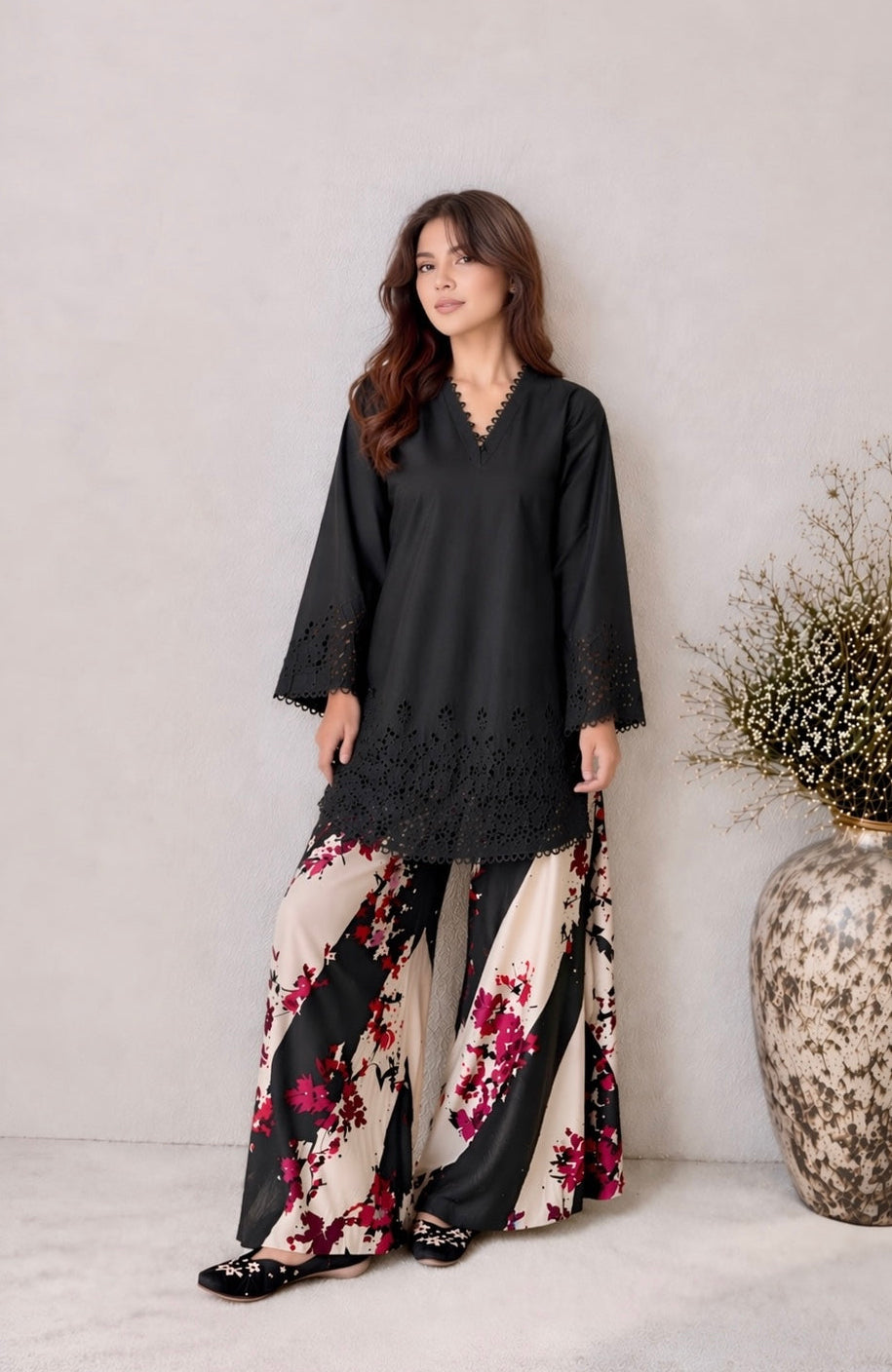 Solace Embroidered 2PC Dress