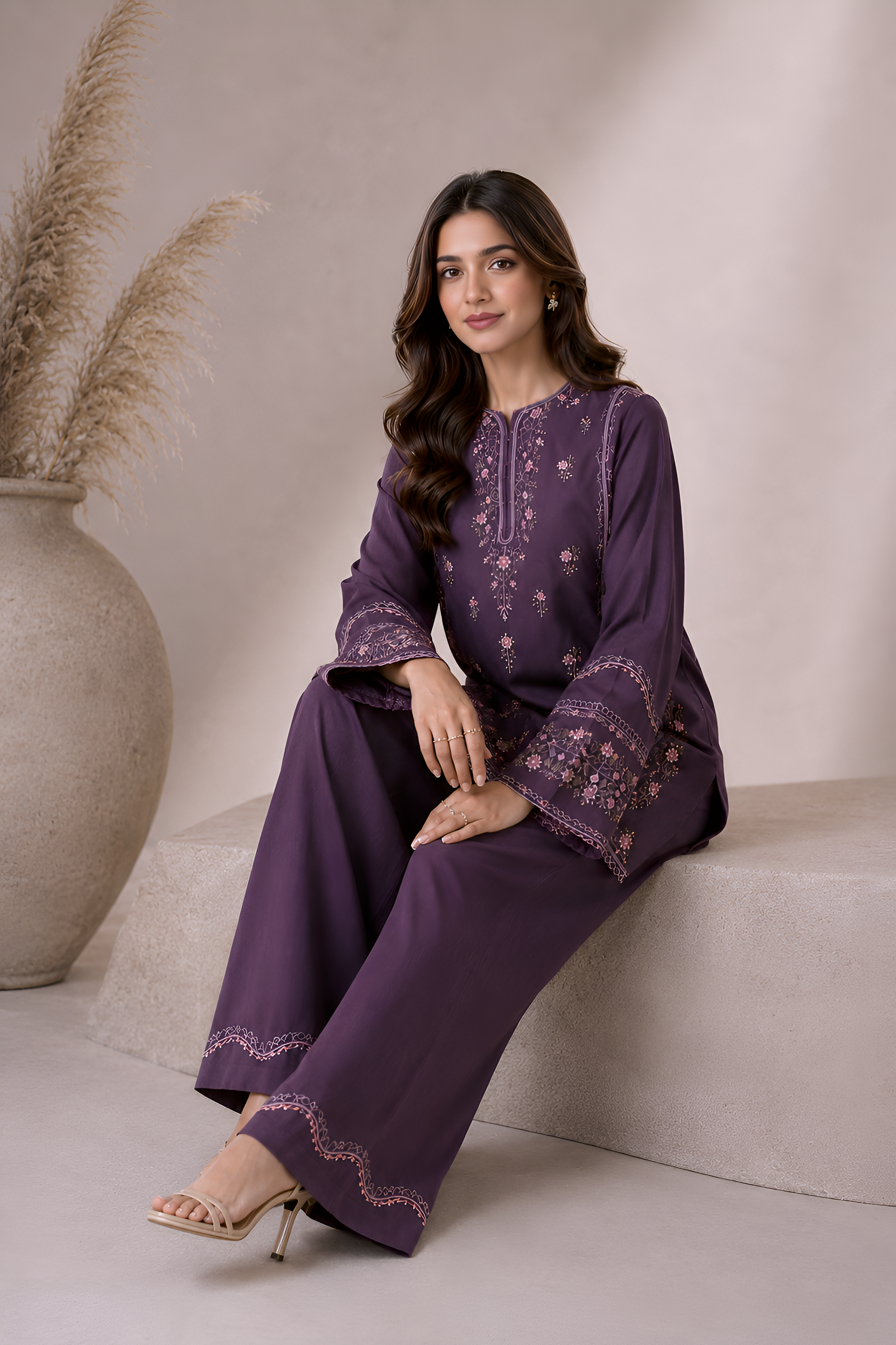 Blair Emb. Lawn 2PC Dress