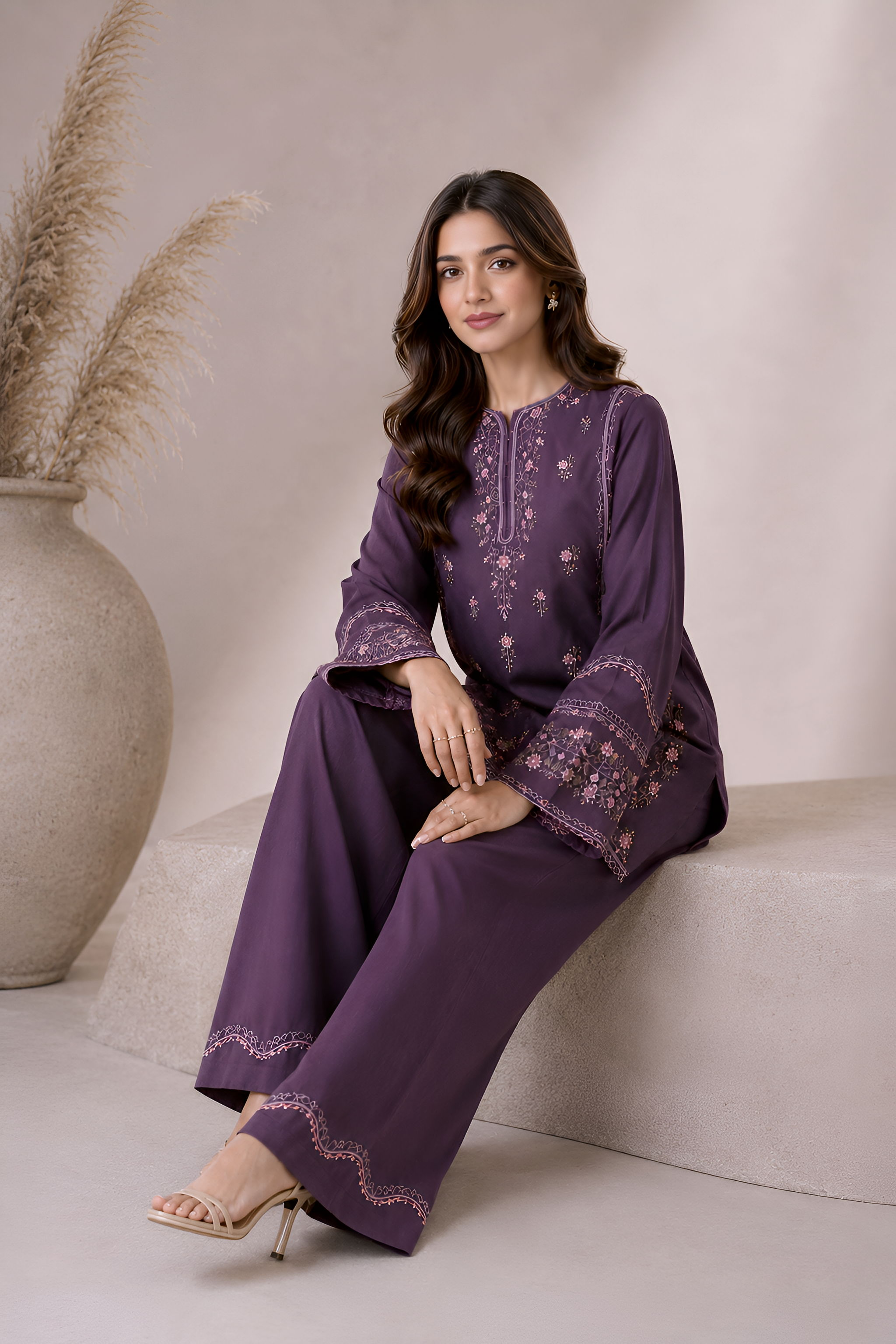 Blair Emb. Lawn 2PC Dress