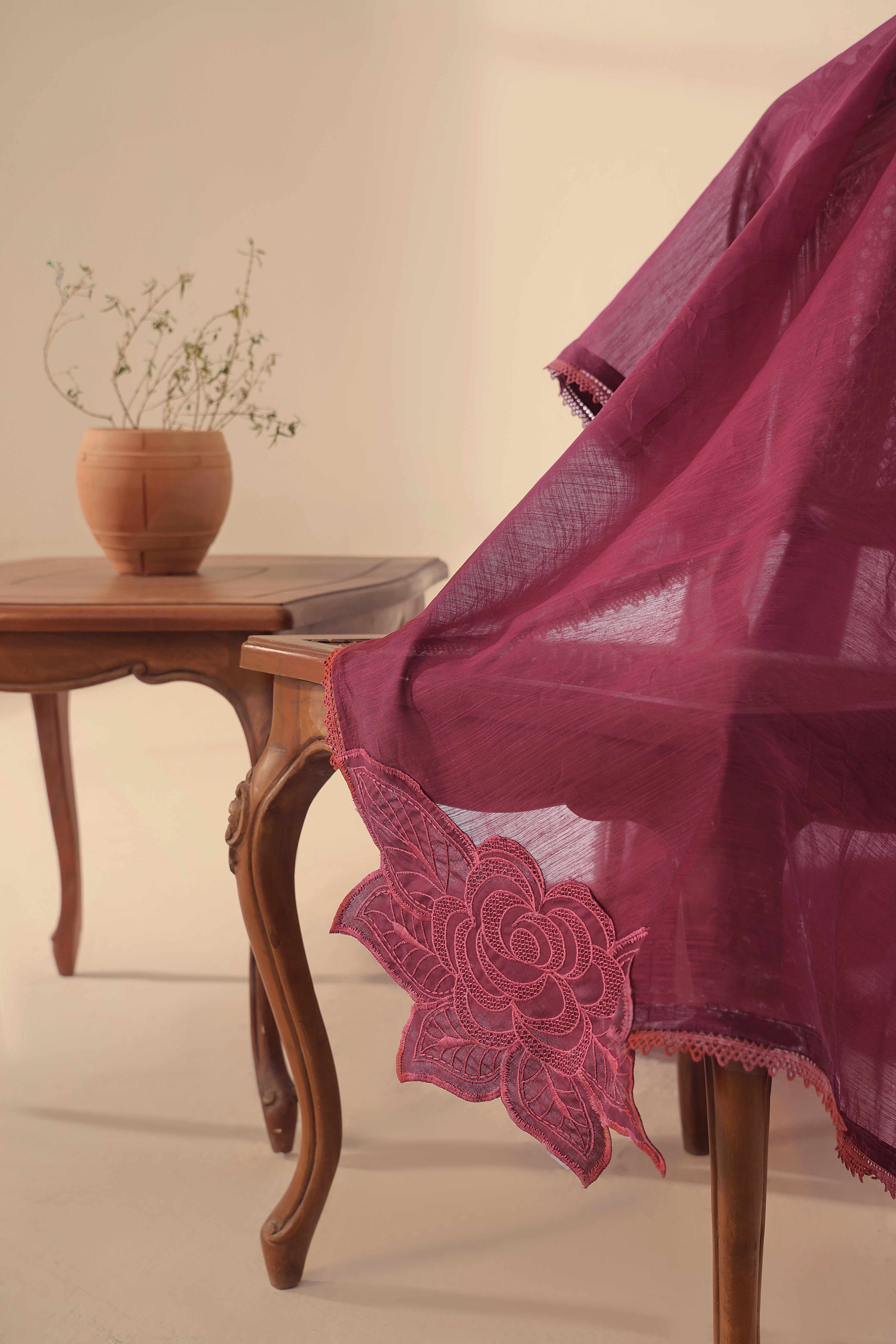 Camillia Embroidered 3PC Lawn Dress