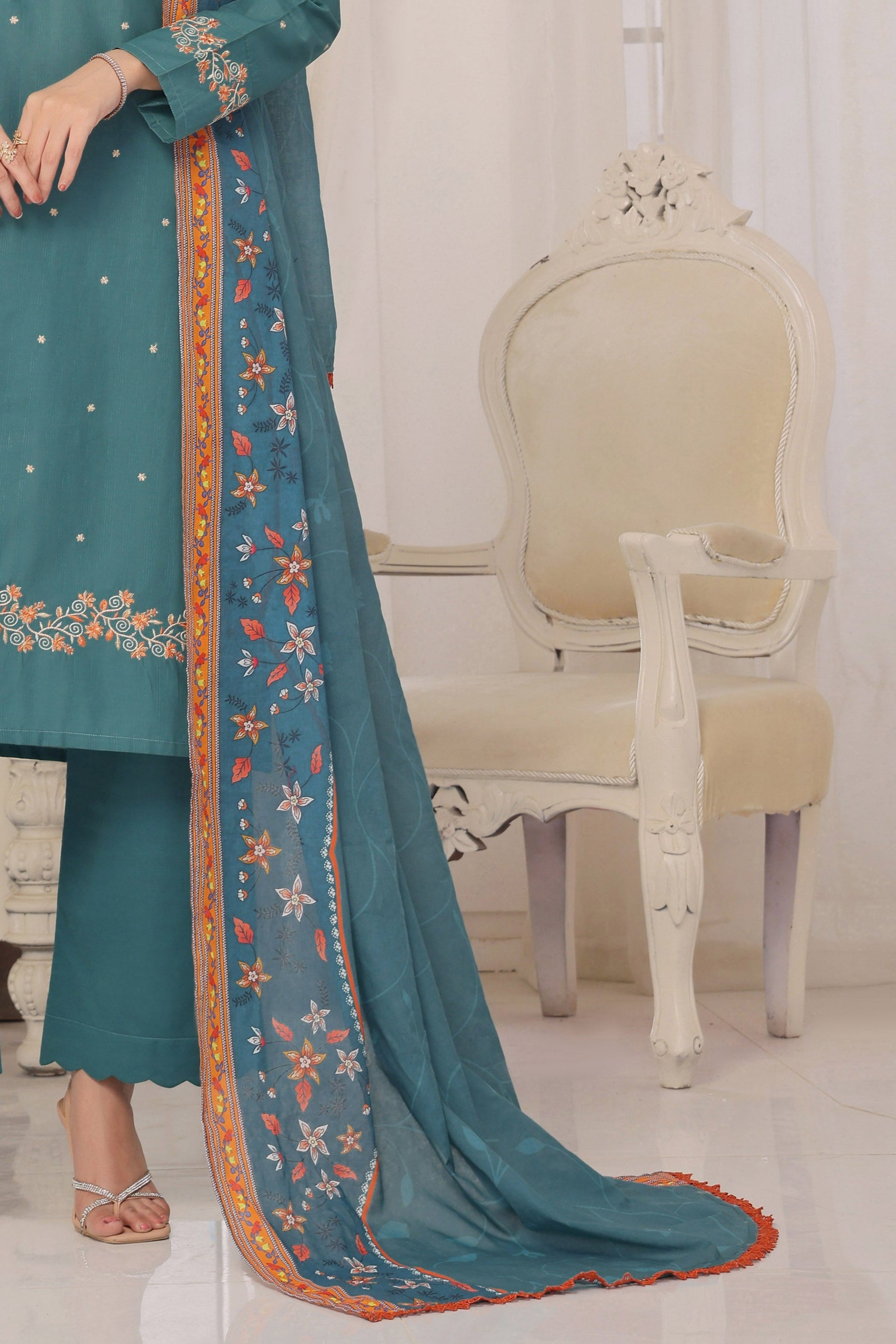 Affordable Luxury Pakistani Lawn Dress