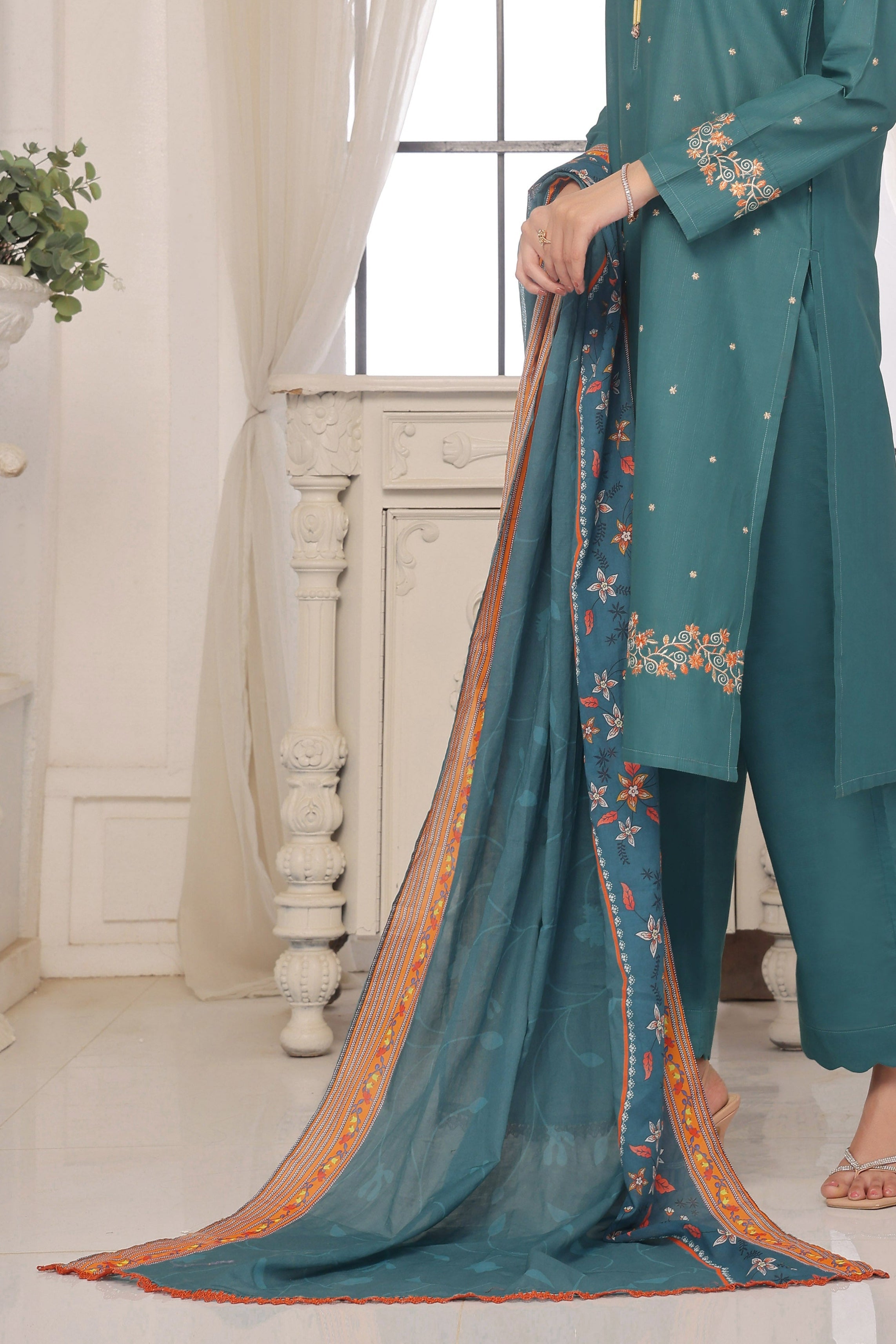 Affordable Luxury Pakistani Lawn Dress