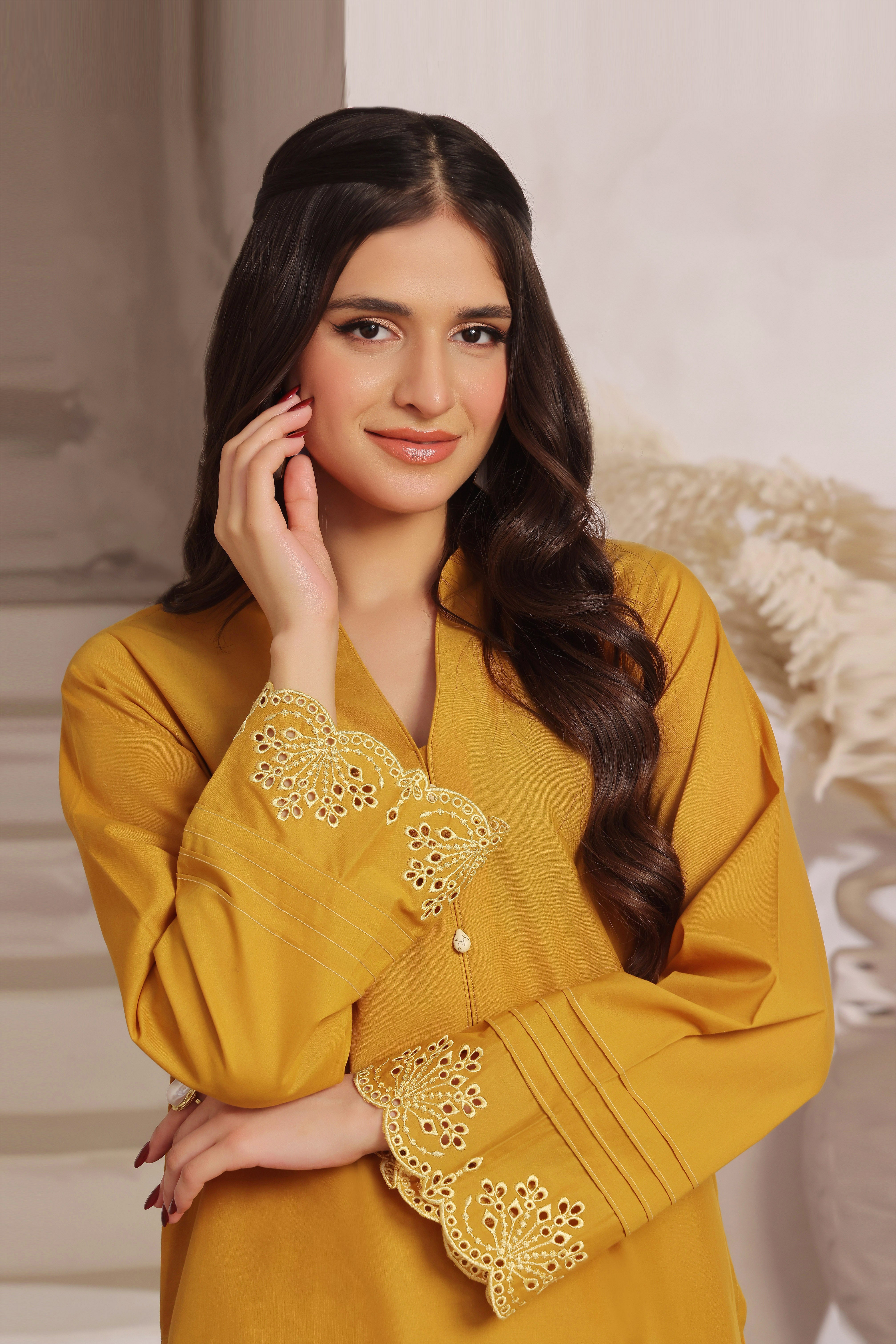 Dusk Embroidered Lawn 2PC Dress