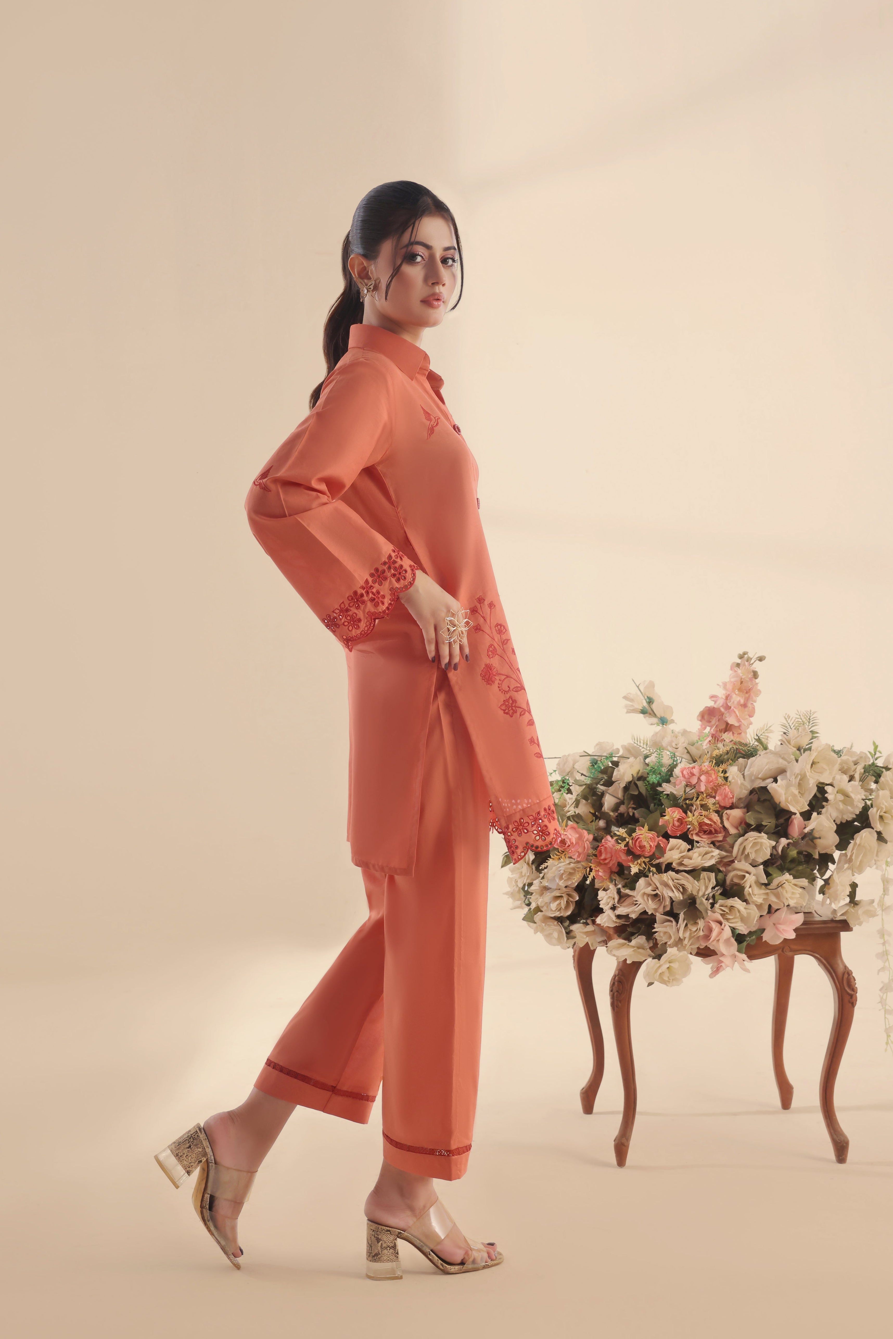 Ember Embroidered Lawn 2PC Dress