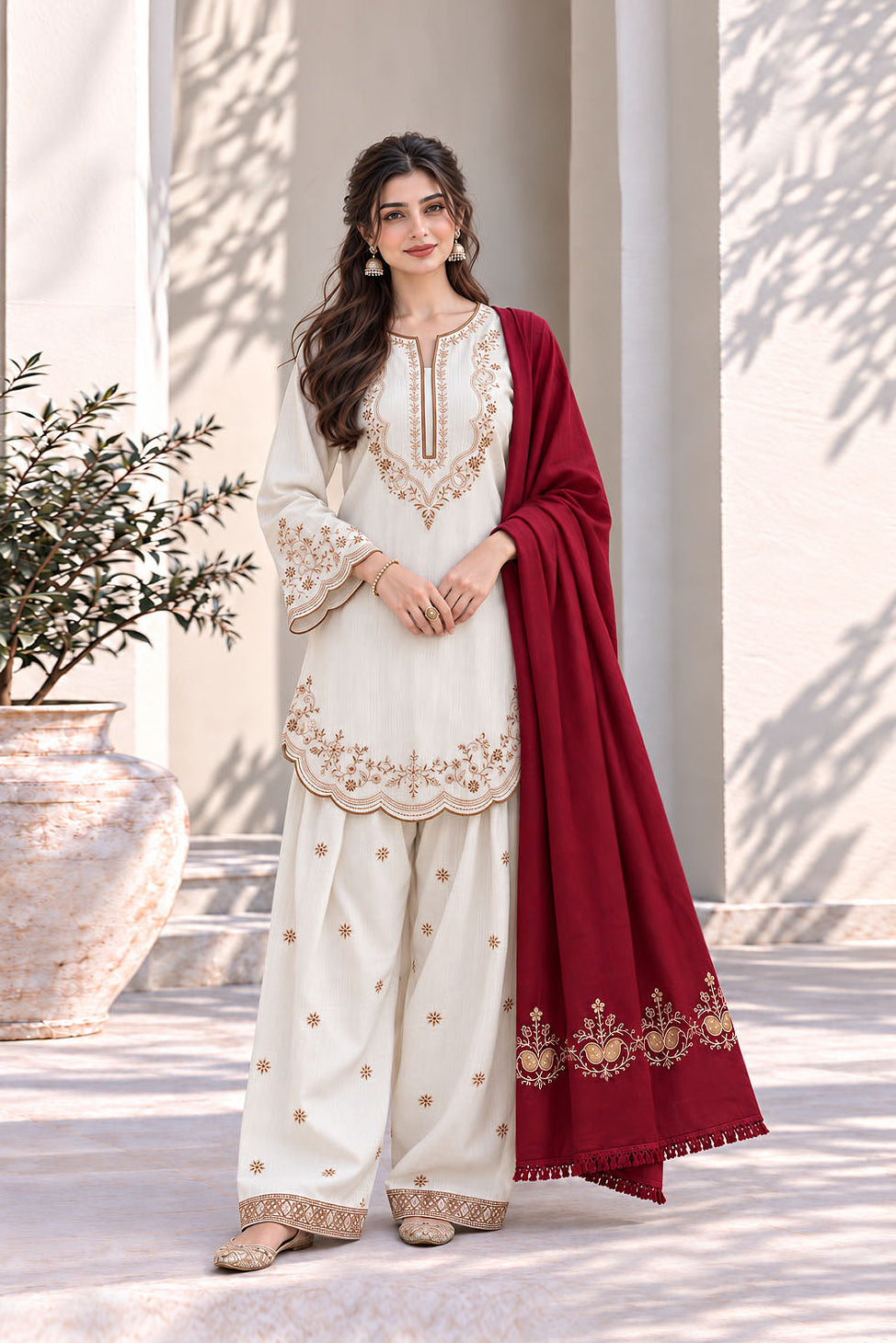 Fia Khaddar 3PC