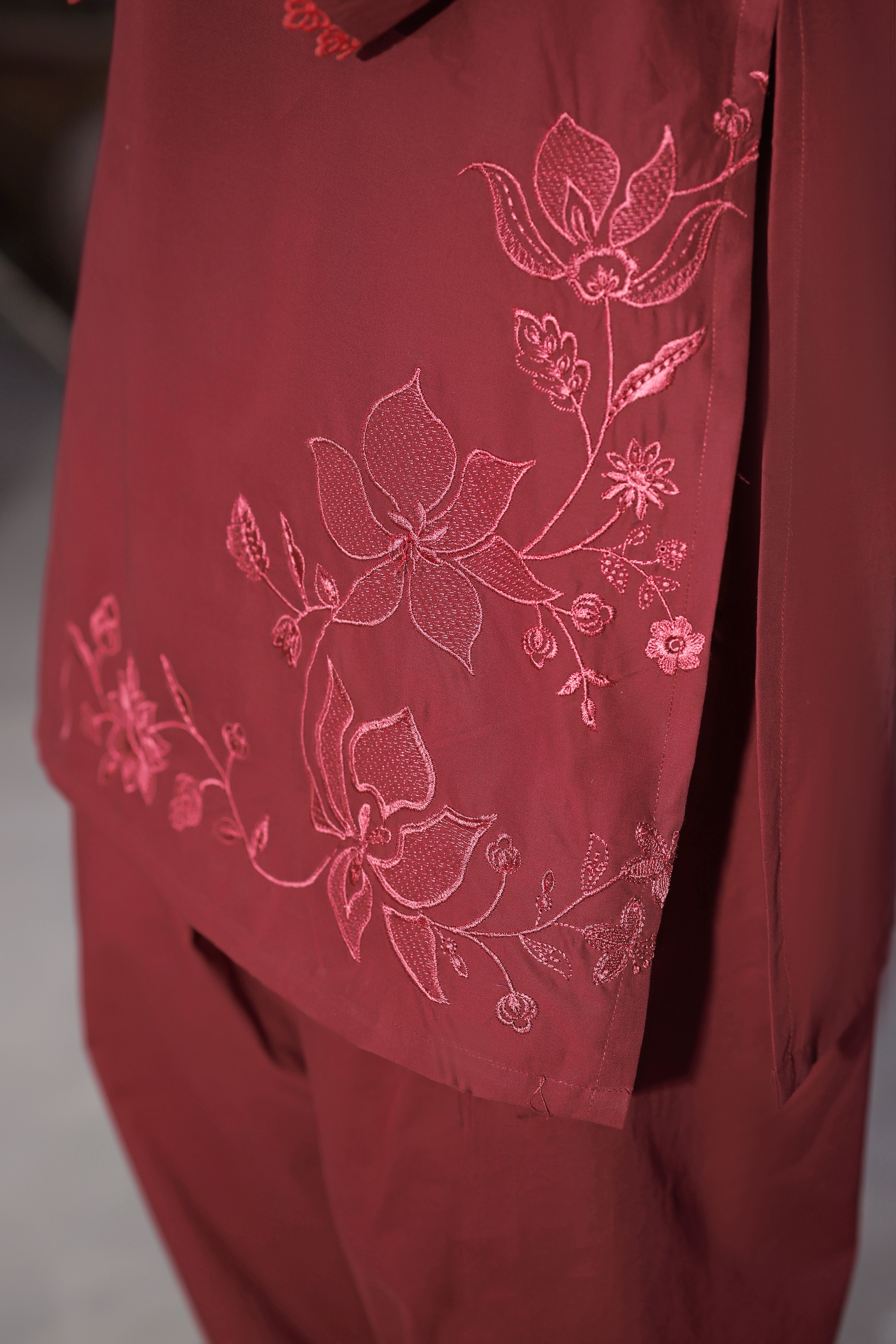 Freya Embroidered 3PC Lawn Dress