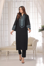 Load image into Gallery viewer, Luxeurs Affordable Embroidered Pakistani Lawn Dresses Size Chart