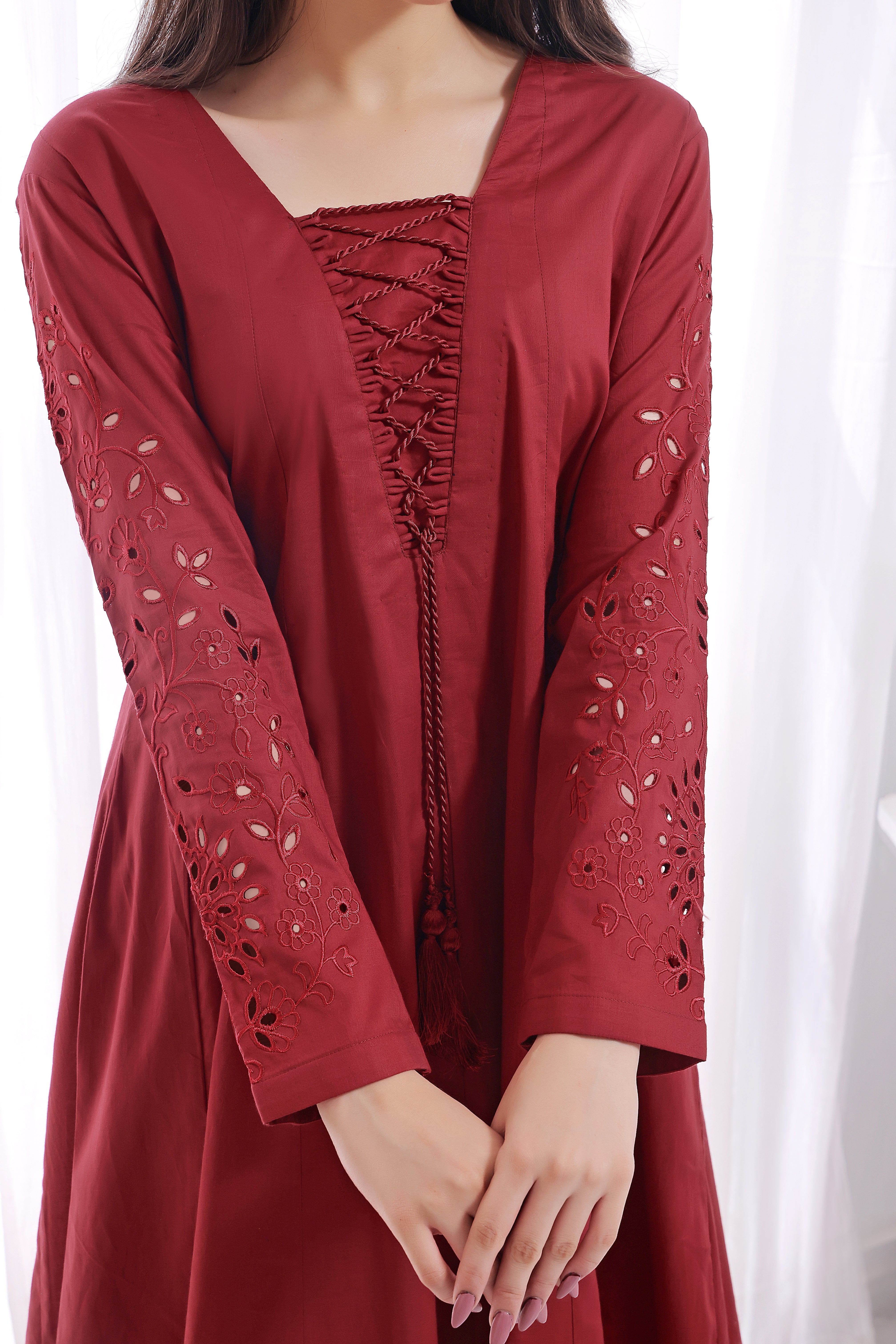 Luxeurs Affordable Embroidered Pakistani Lawn Dresses Size Chart