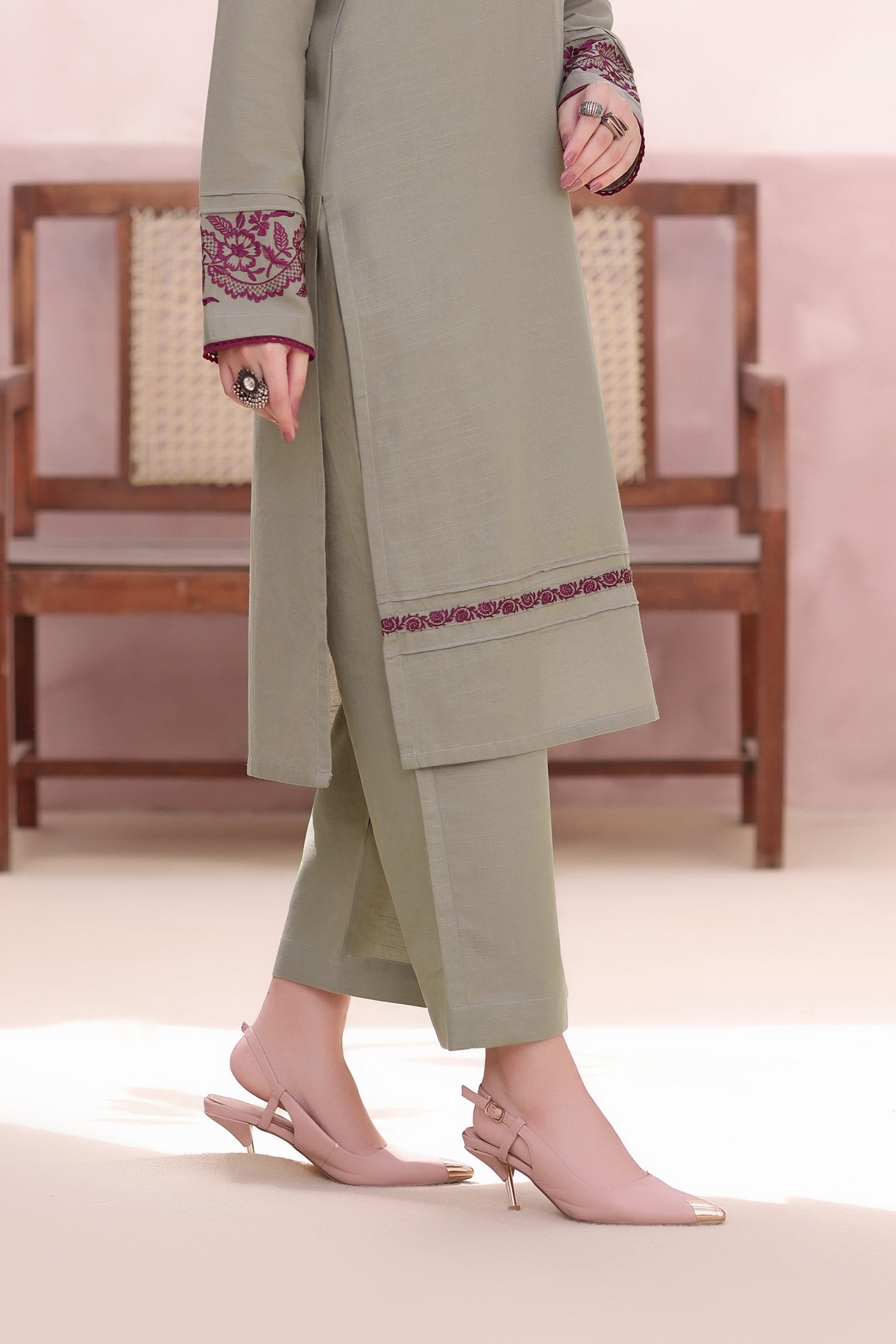 Ash Khaddar 3PC Dress