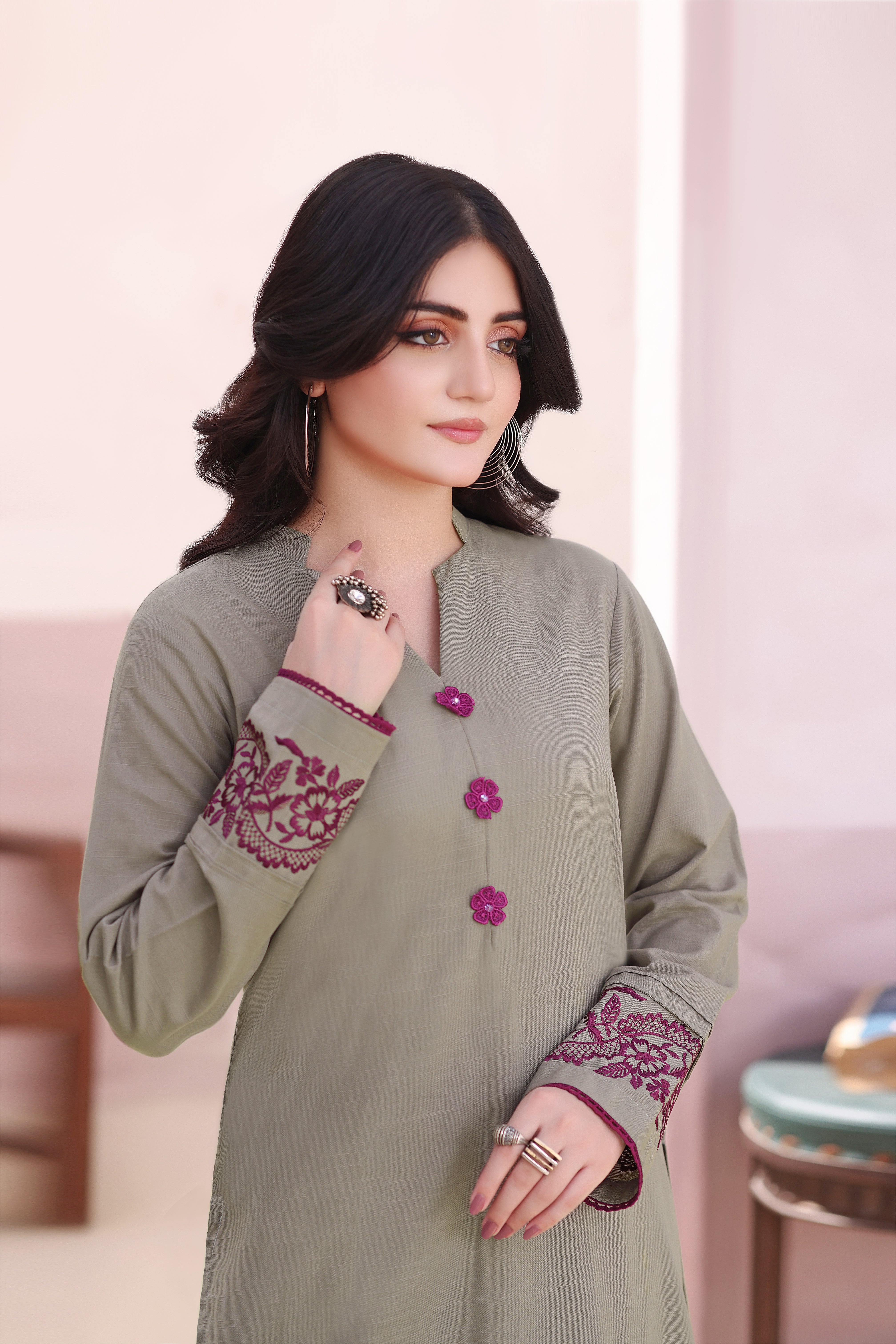 Ash Khaddar 3PC Dress