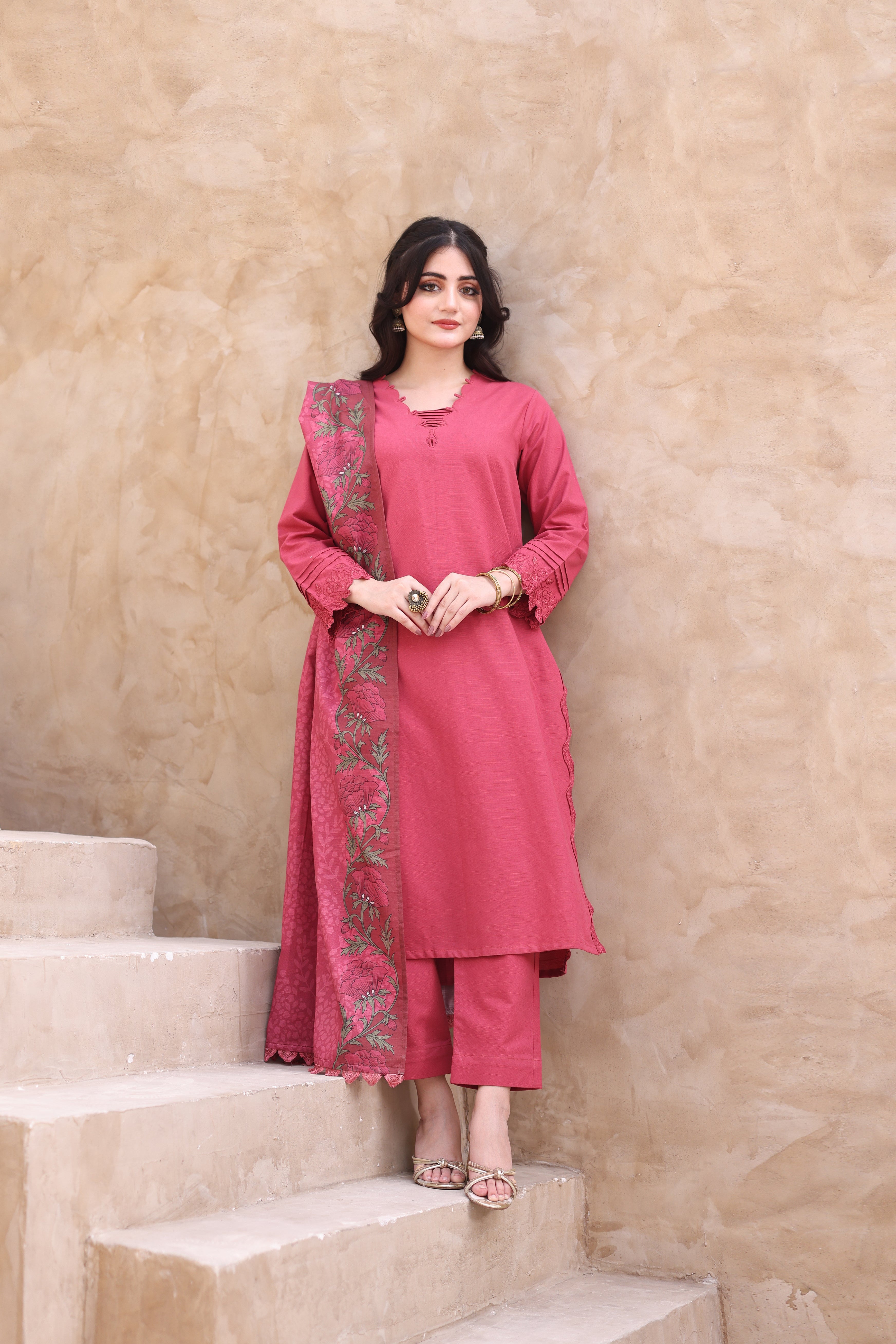 Aurora Khaddar 3PC Dress