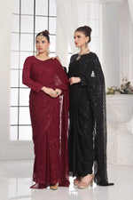 Load image into Gallery viewer, Luxeurs Affordable Embroidered Pakistani Lawn Dresses Size Chart