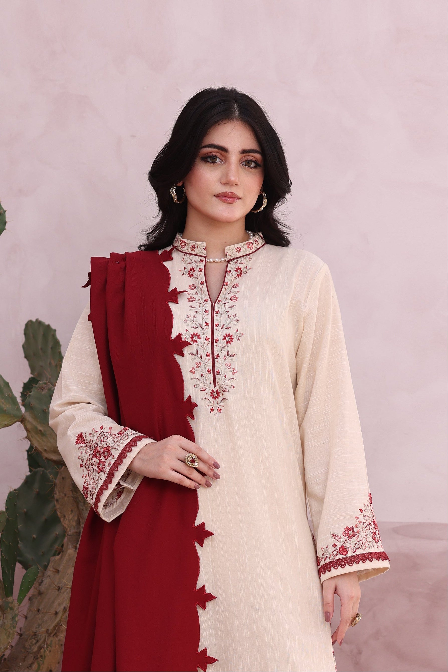 Grace Khaddar 3PC Dress