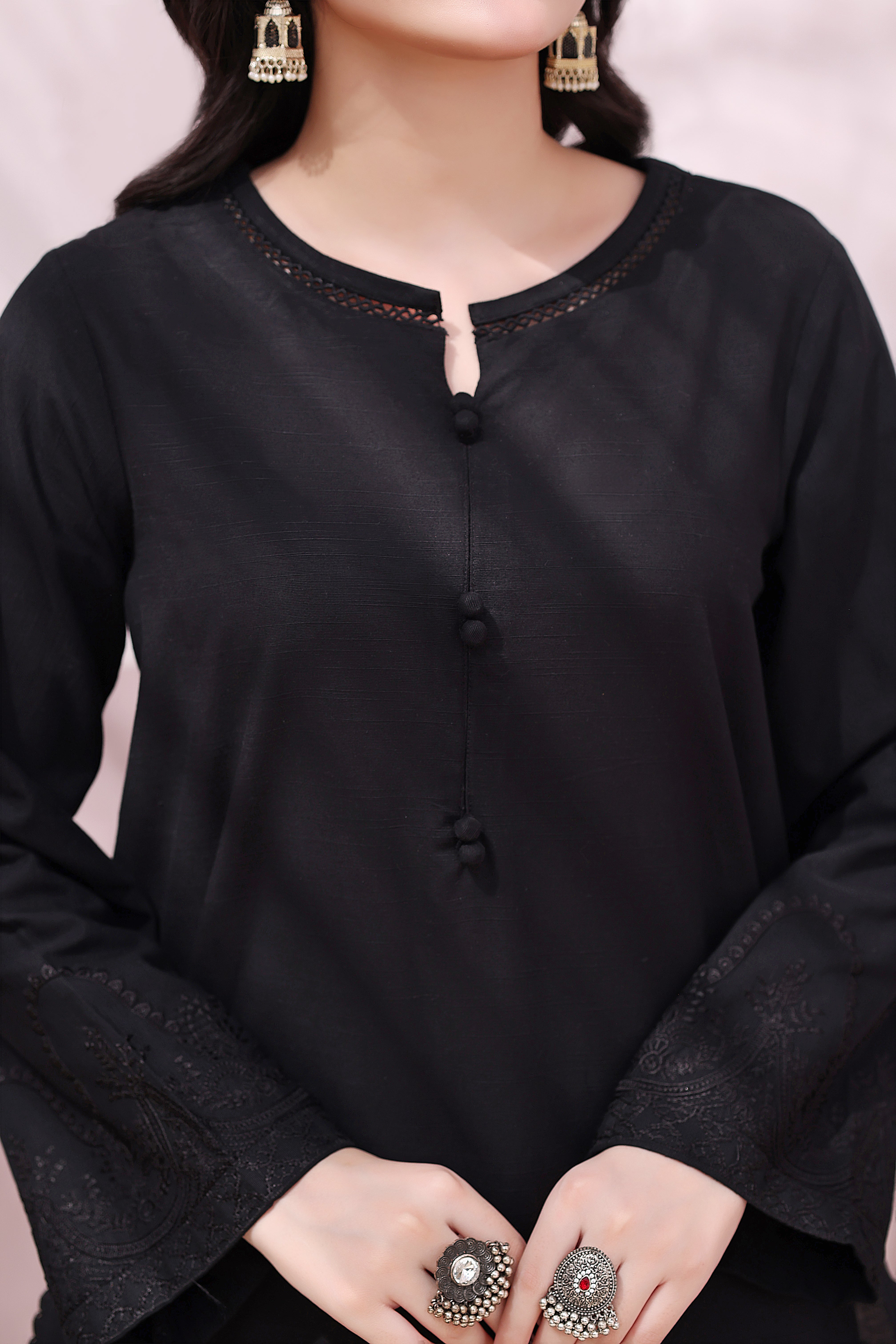 Nightingale Khaddar 3PC Dress