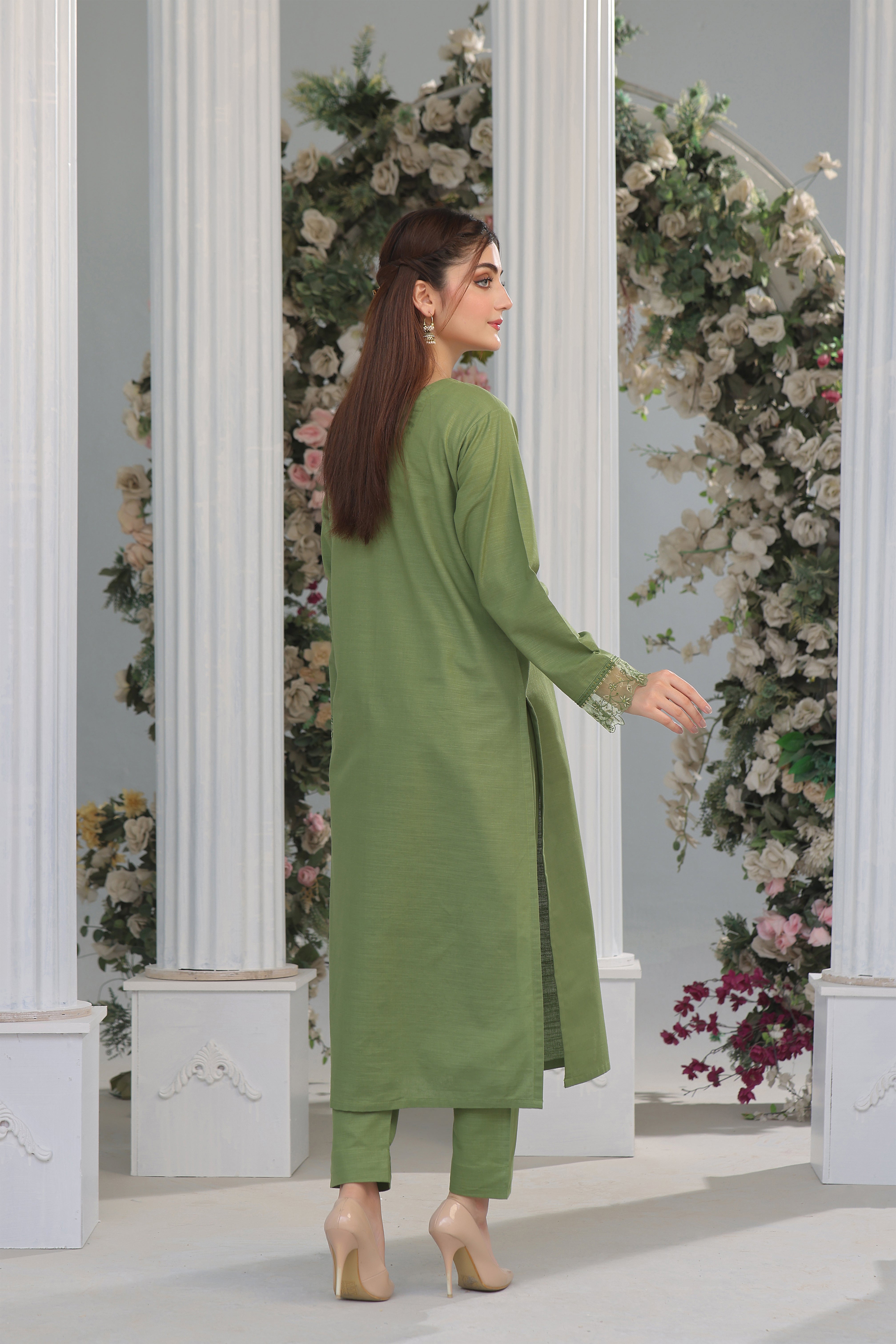 Luxe Lawn Embroidered 2PC Dress