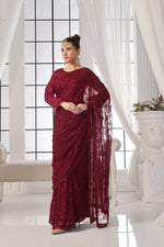 Load image into Gallery viewer, Luxeurs Affordable Embroidered Pakistani Lawn Dresses Size Chart
