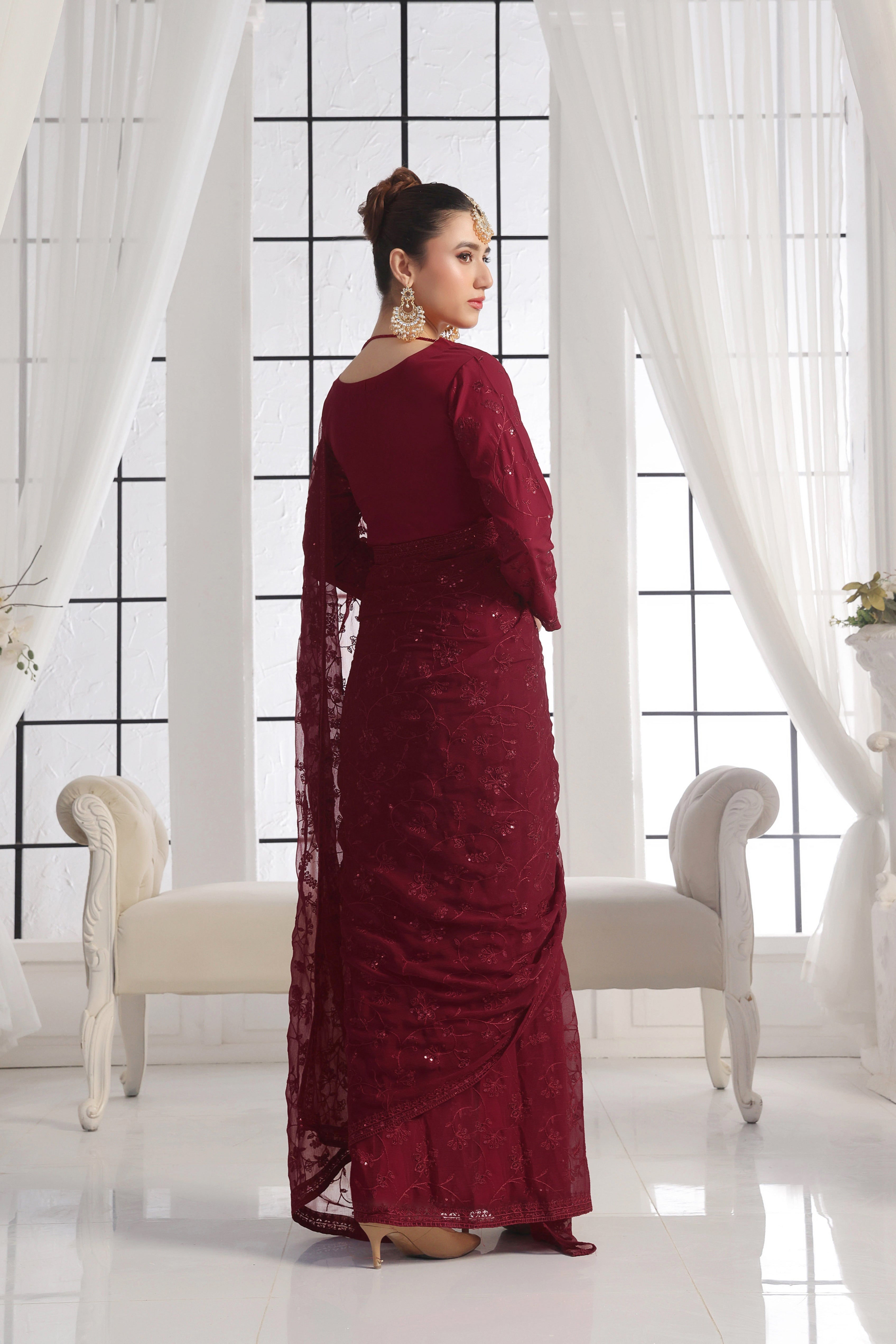 Luxeurs Affordable Embroidered Pakistani Lawn Dresses Size Chart