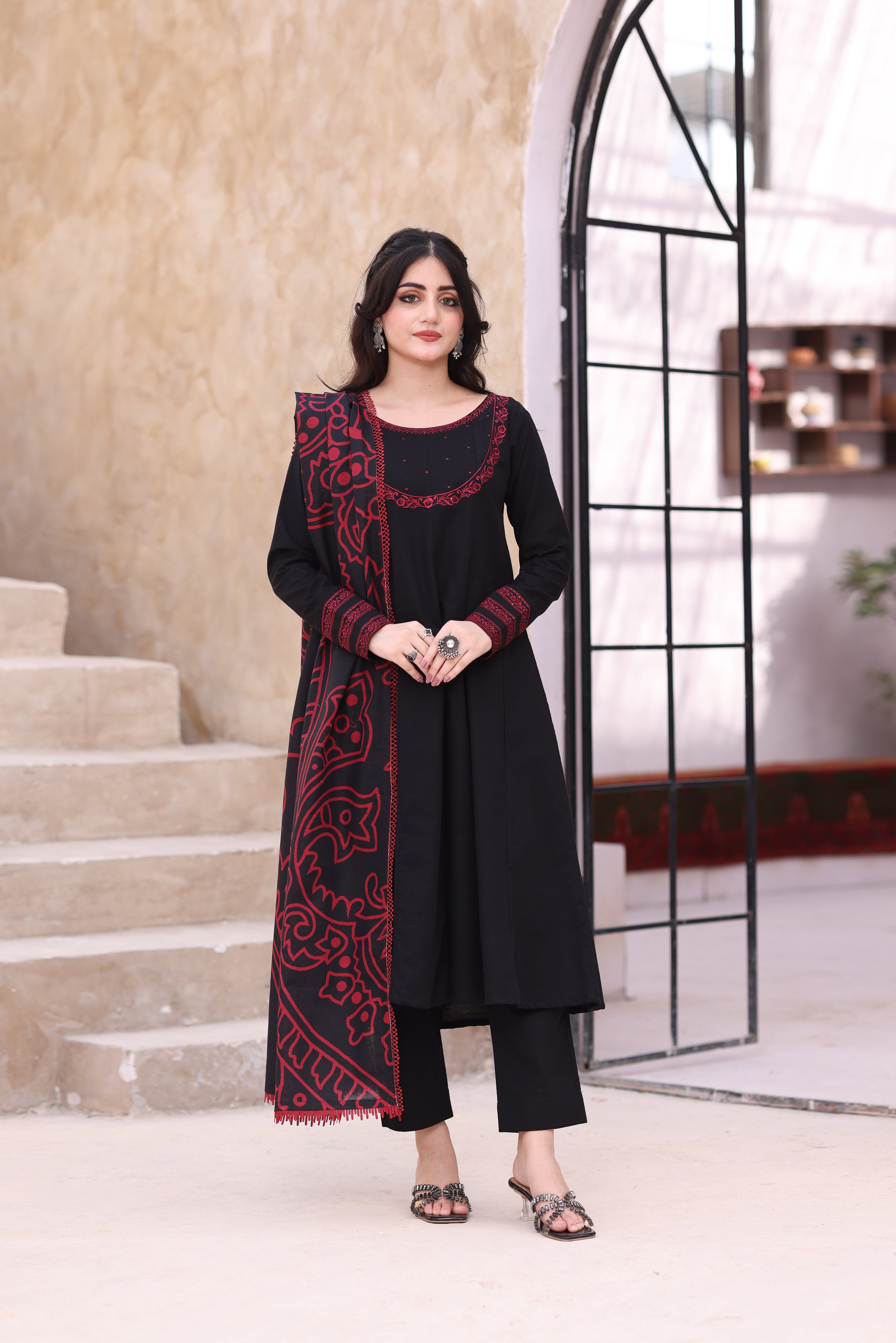 Nova Khaddar 3PC Dress