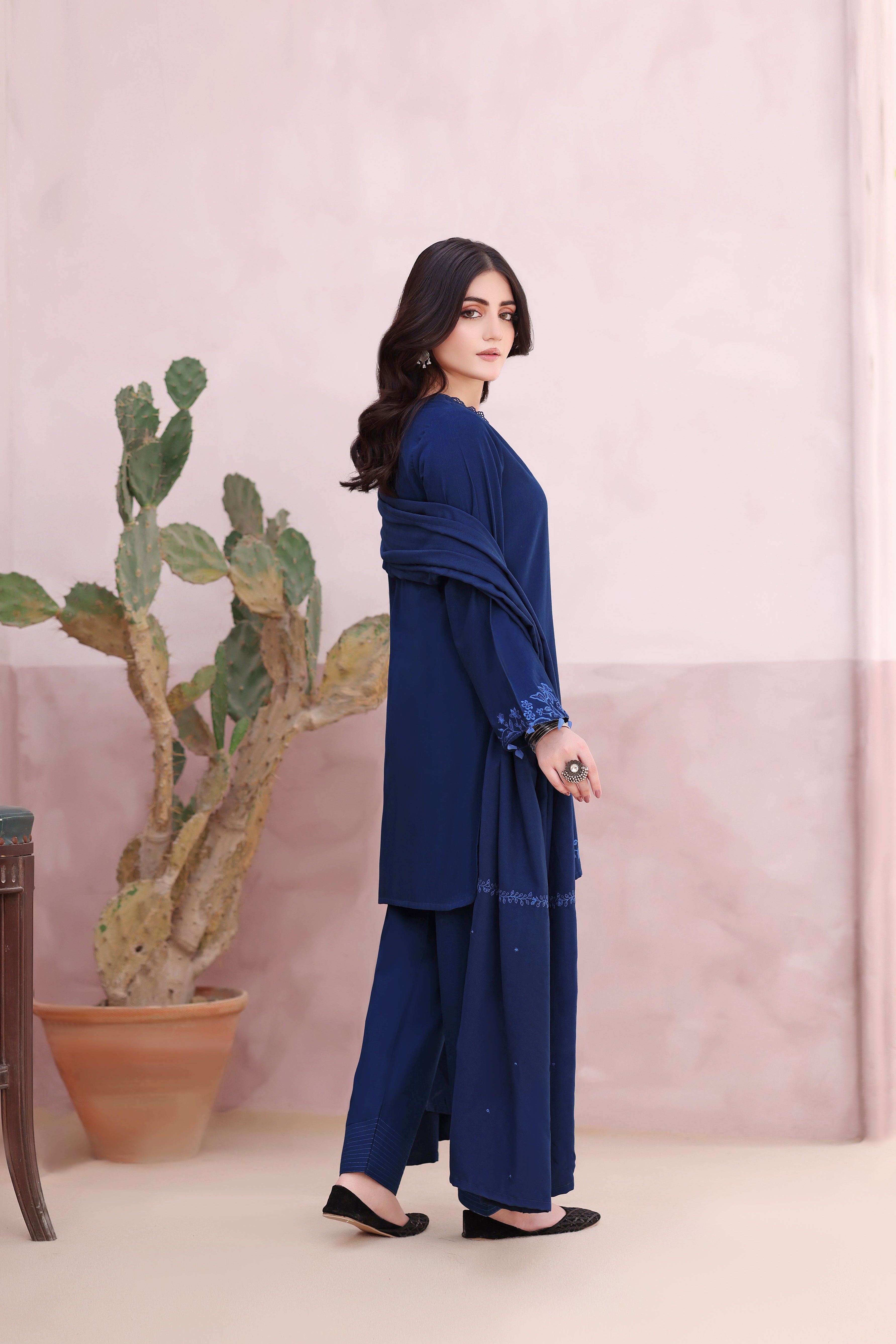 Royal Khaddar 3PC Dress