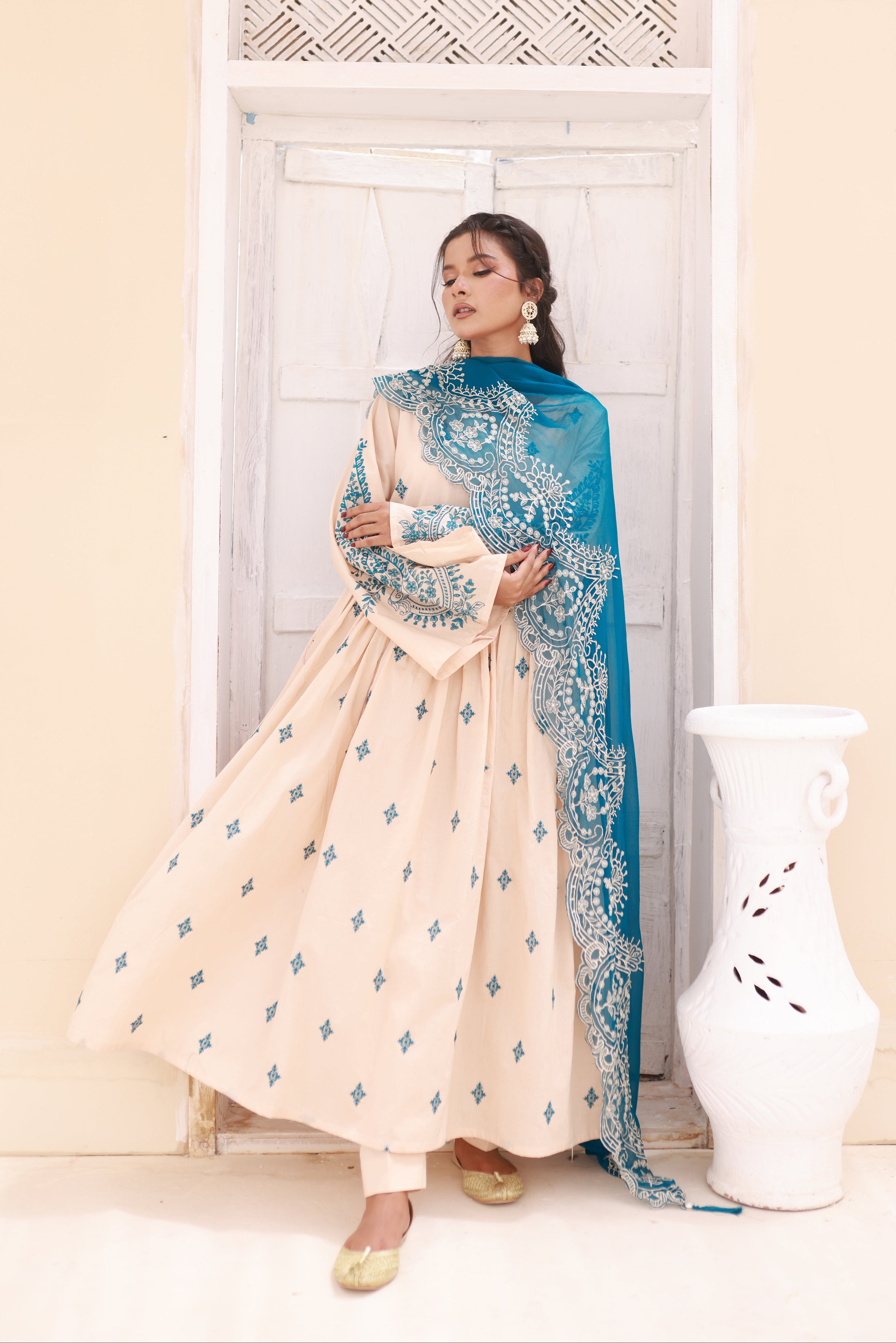 Sun-Kissed Lawn Stitched 3PC Dress