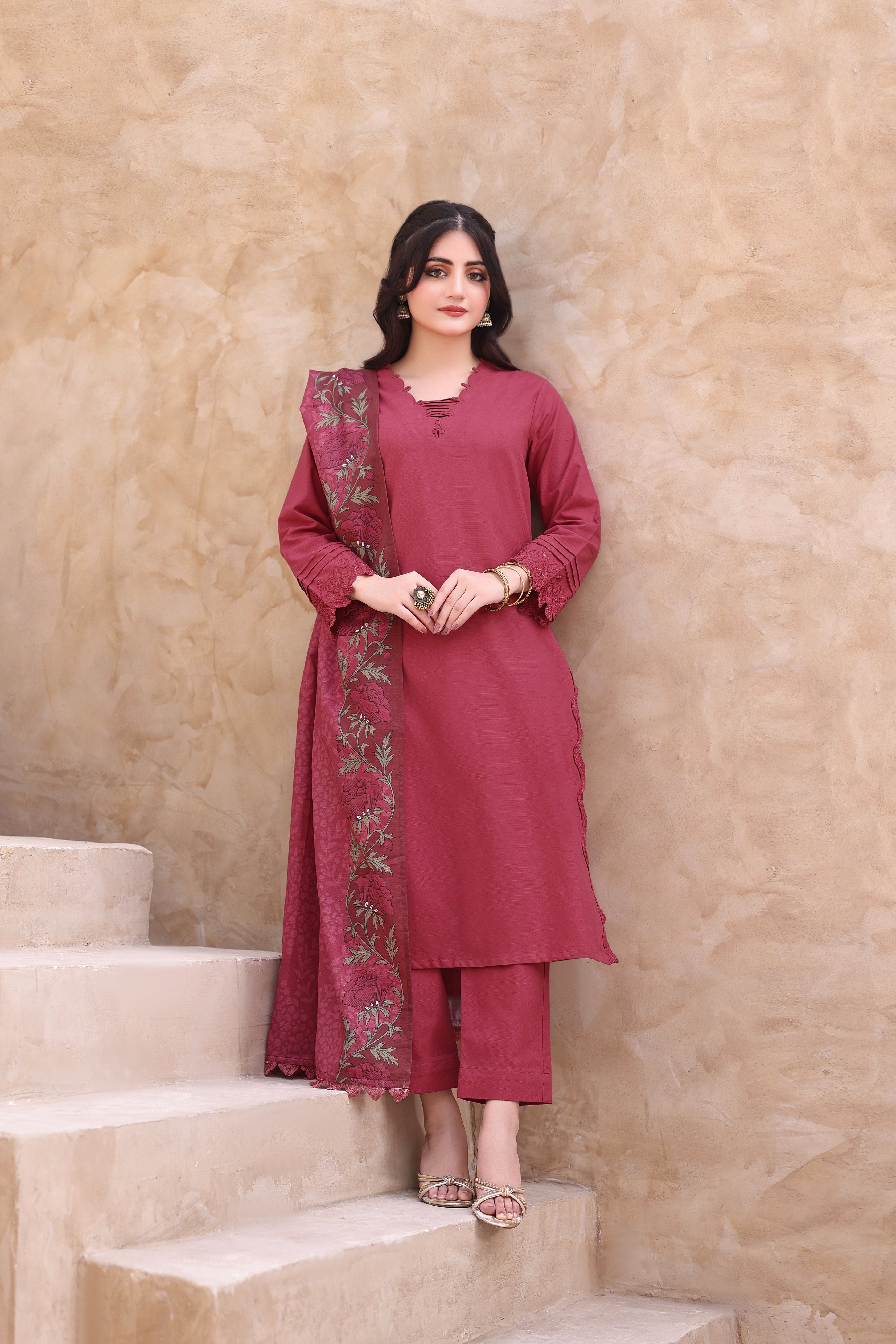 Aurora Khaddar 3PC Dress
