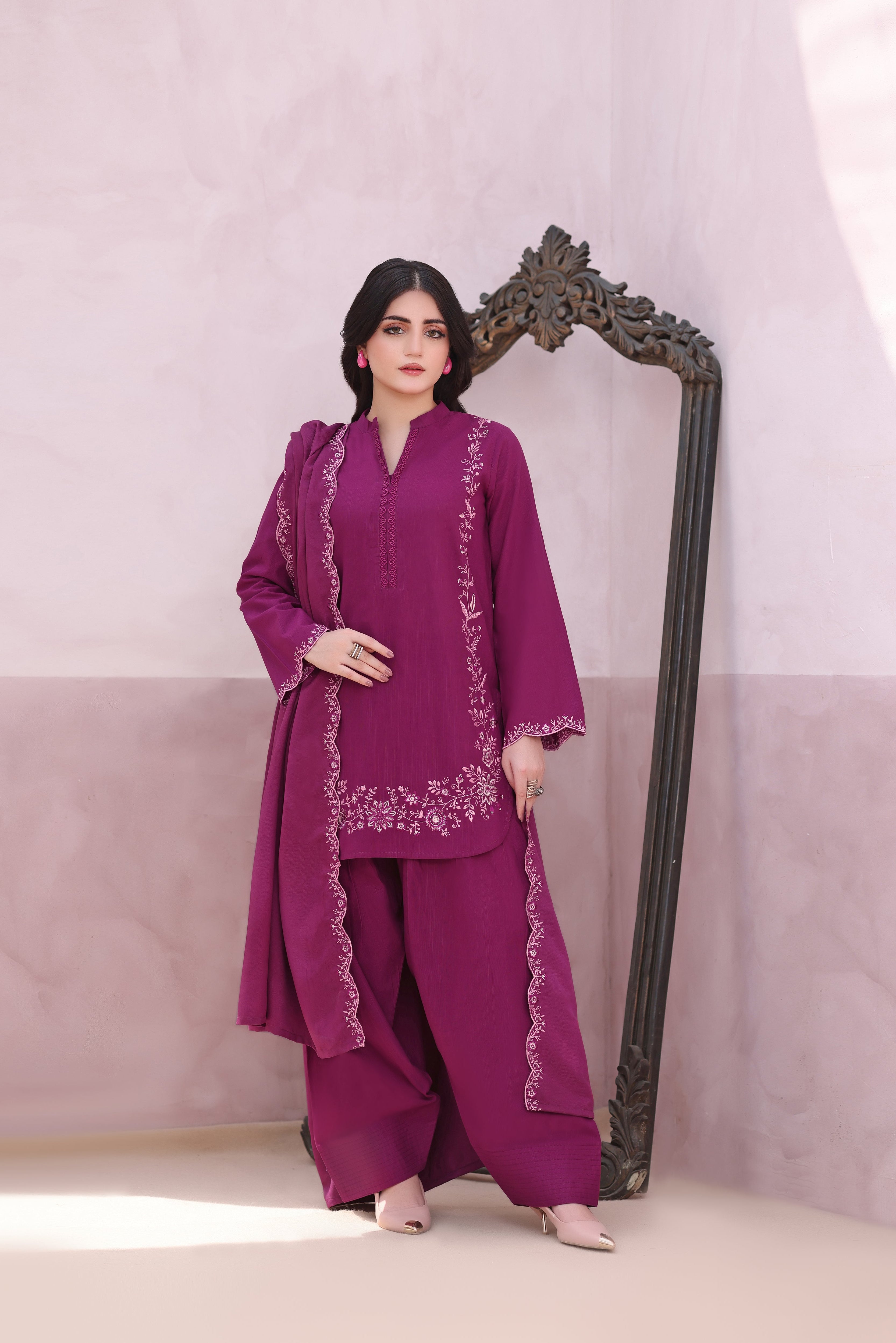 Ayra Khaddar 3PC Dress