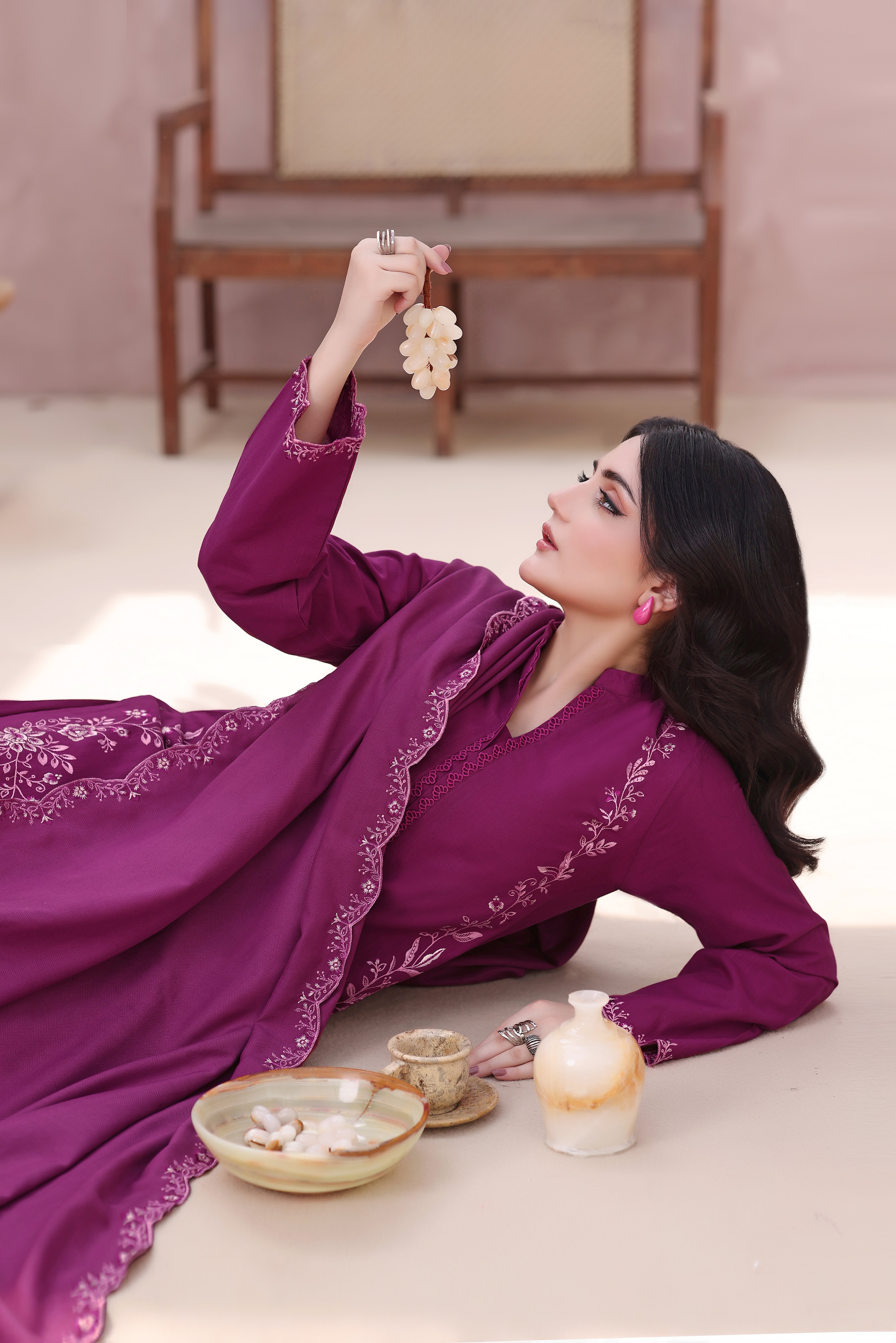 Ayra Khaddar 3PC Dress