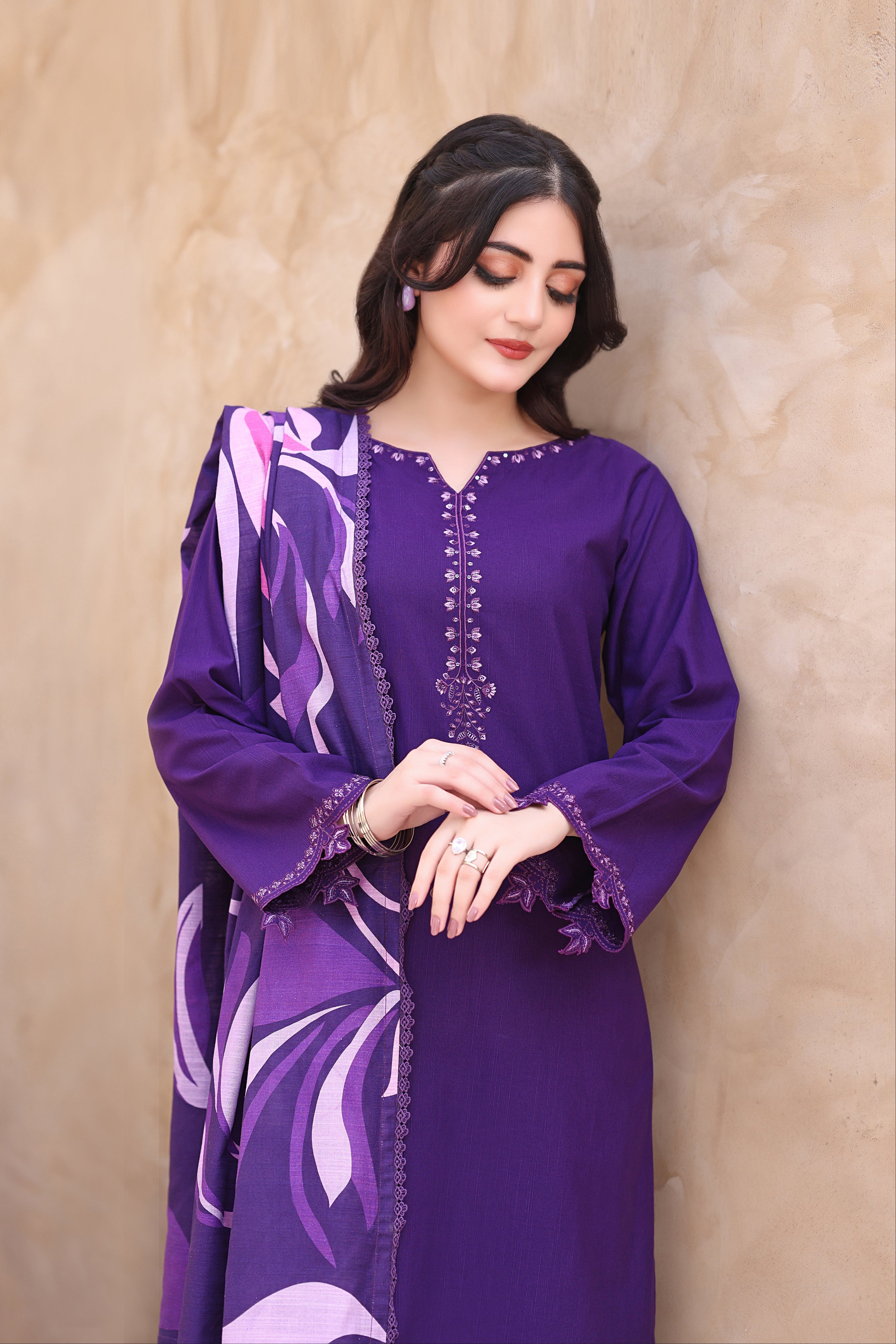 Hannah Khaddar 3PC Dress