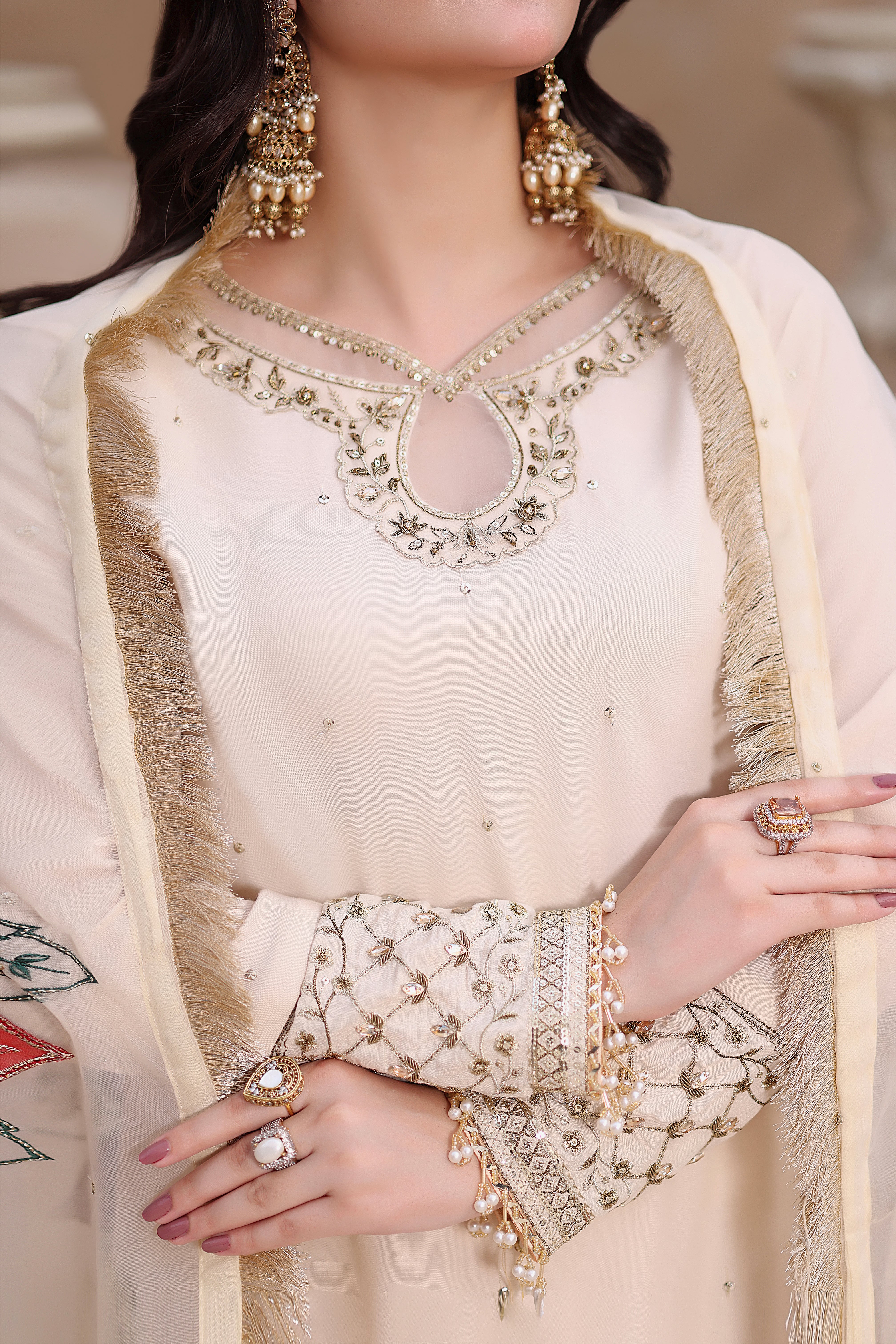 Lalazar RawSilk Formal Dress