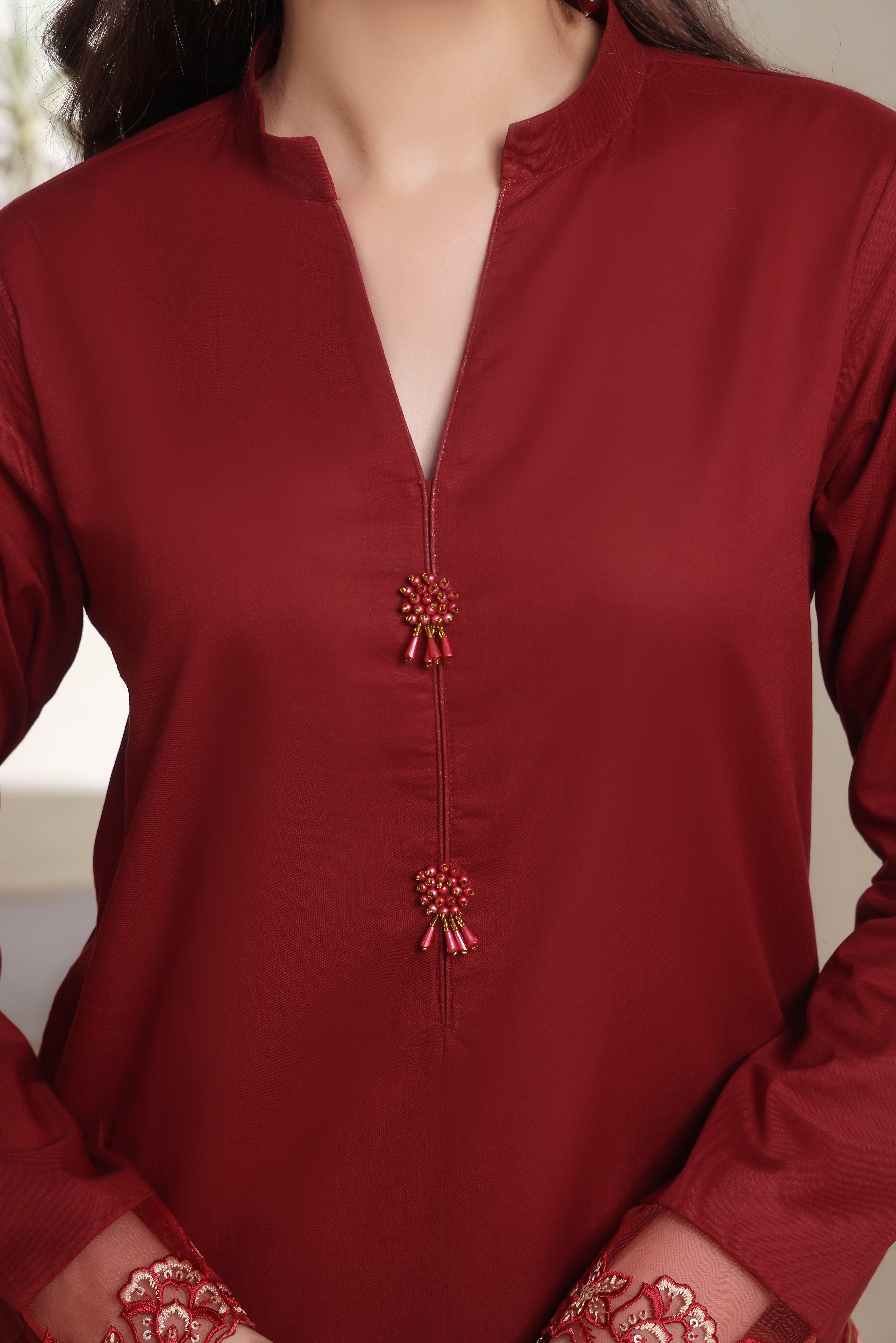 Luxeurs Affordable Embroidered Pakistani Lawn Dresses Size Chart