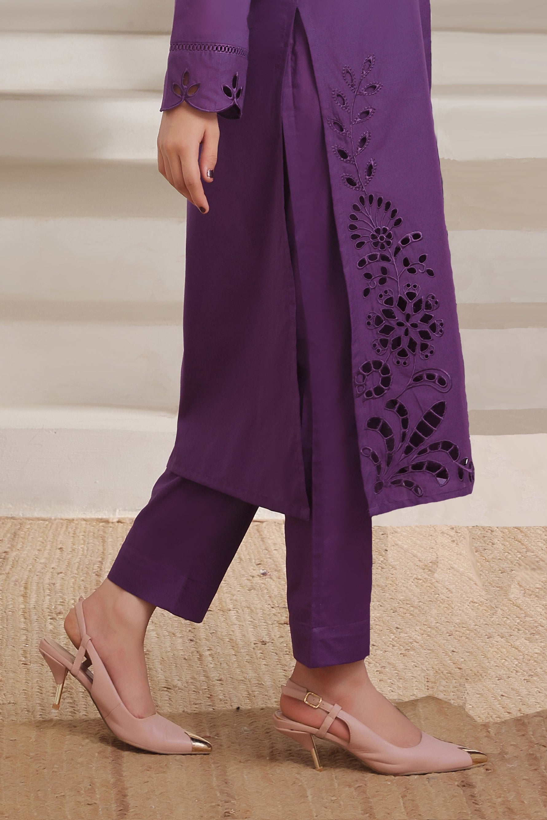 Sierra Embroidered 2PC Lawn Dress