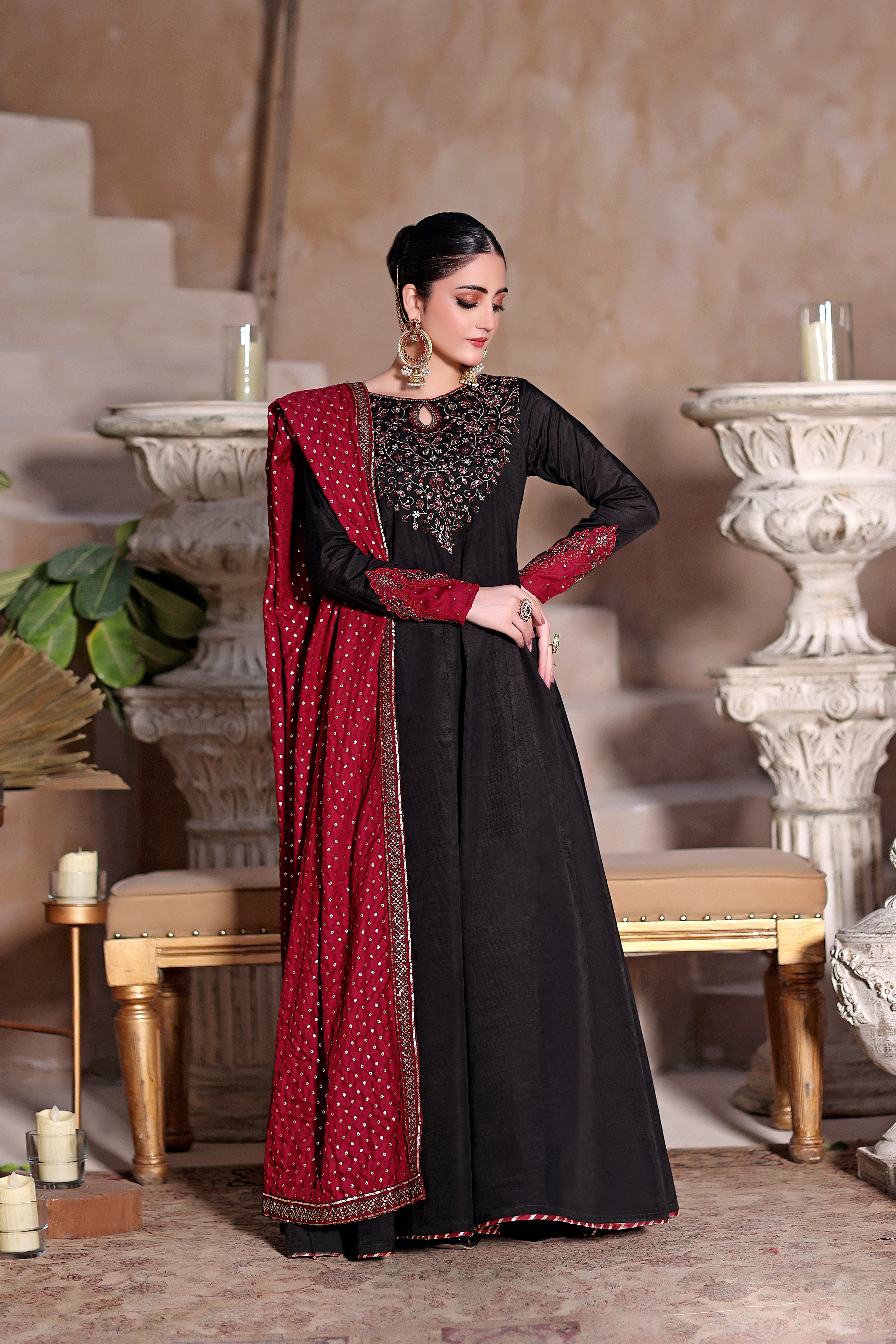 Zeenat RawSilk Formal Dress