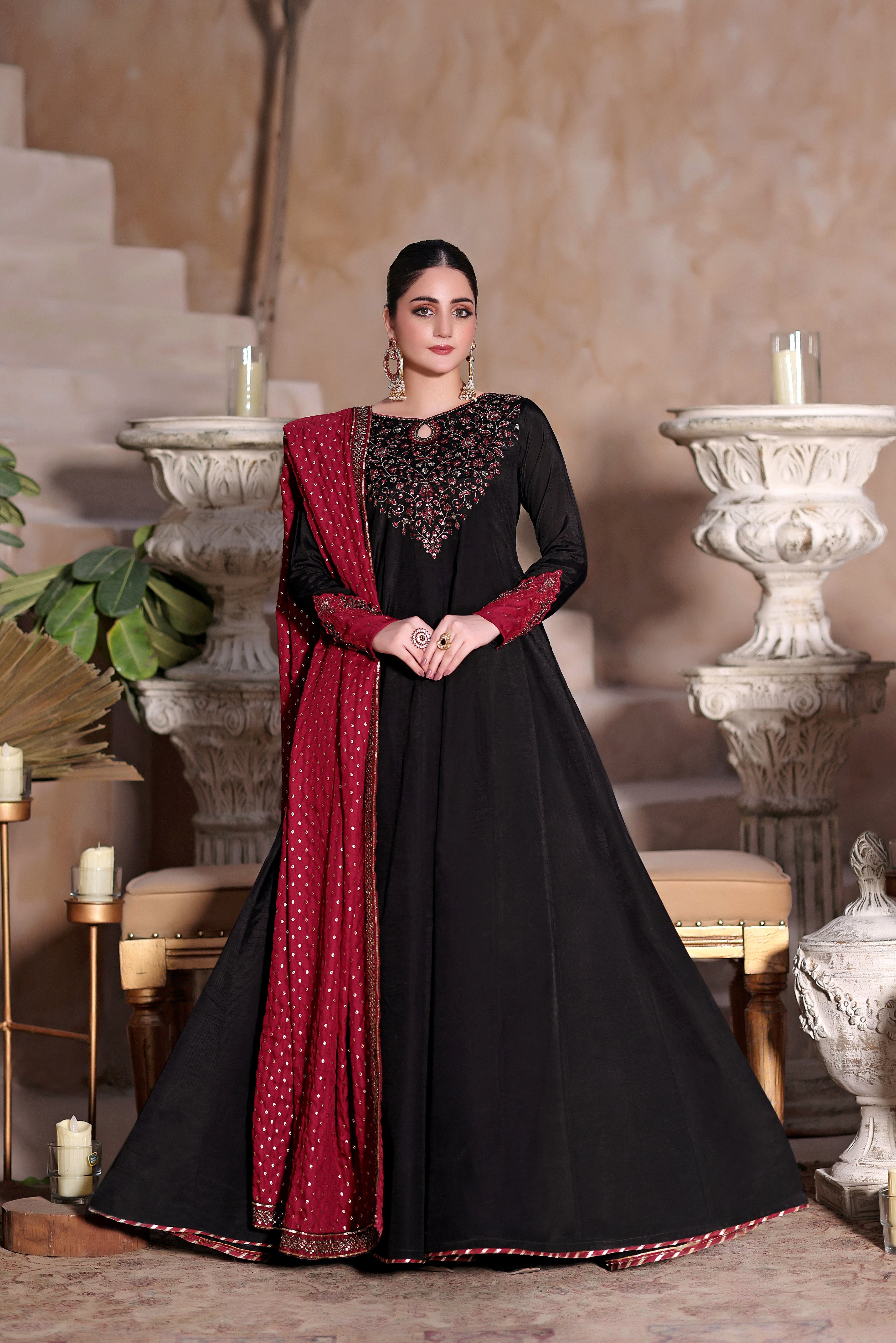 Zeenat RawSilk Formal Dress