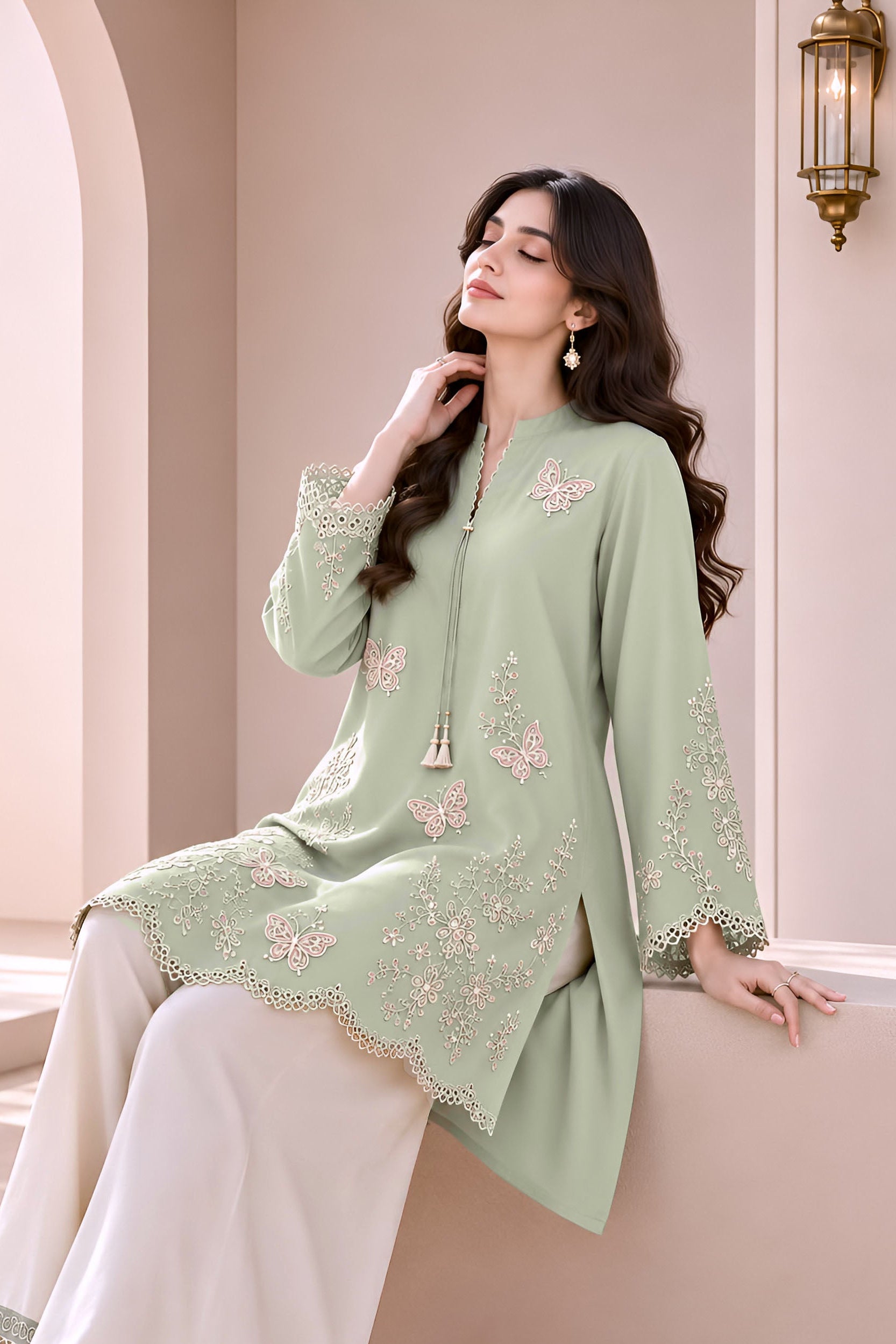 Margarita Emb. Lawn 2PC Dress