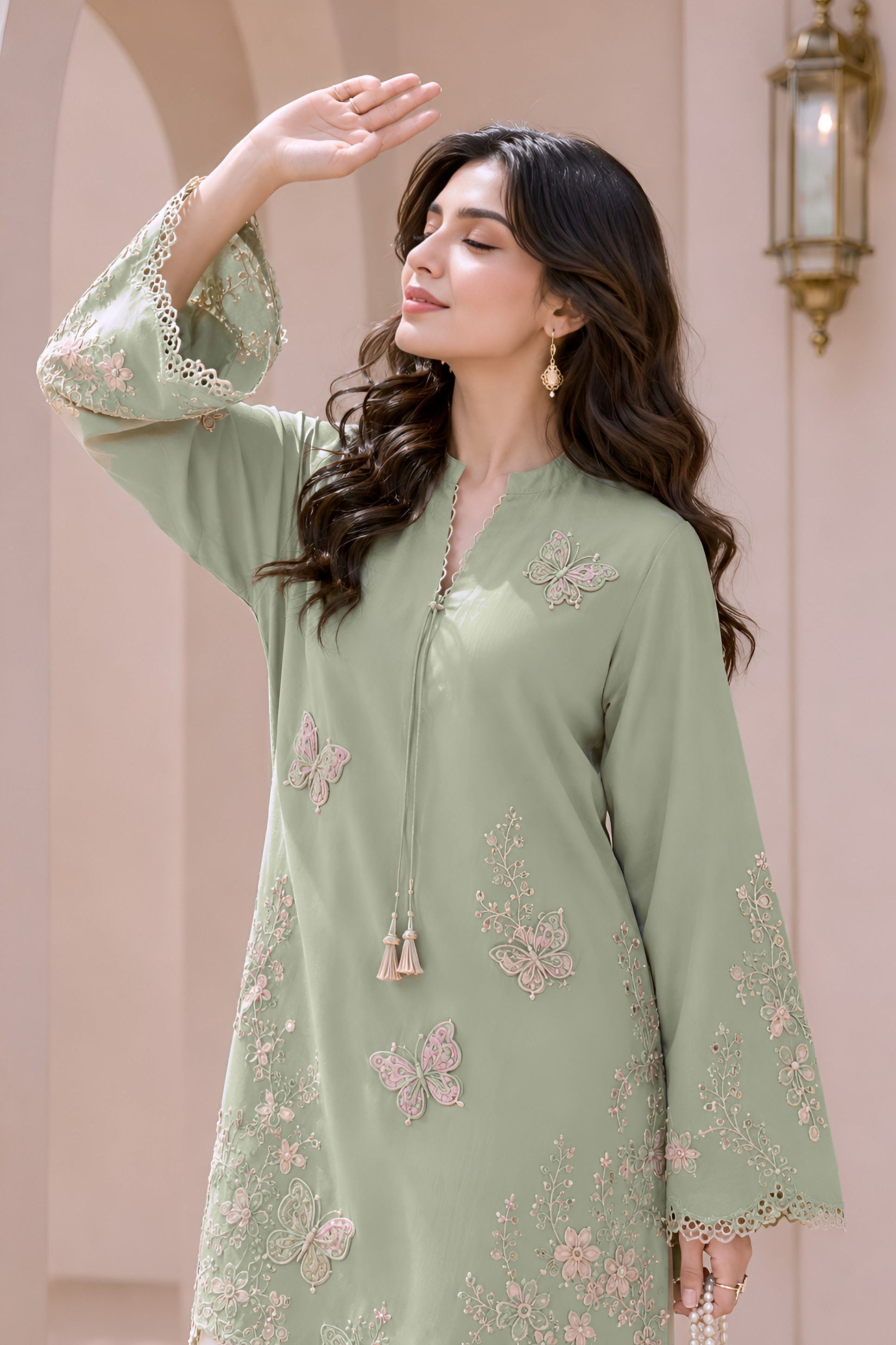 Margarita Emb. Lawn 2PC Dress