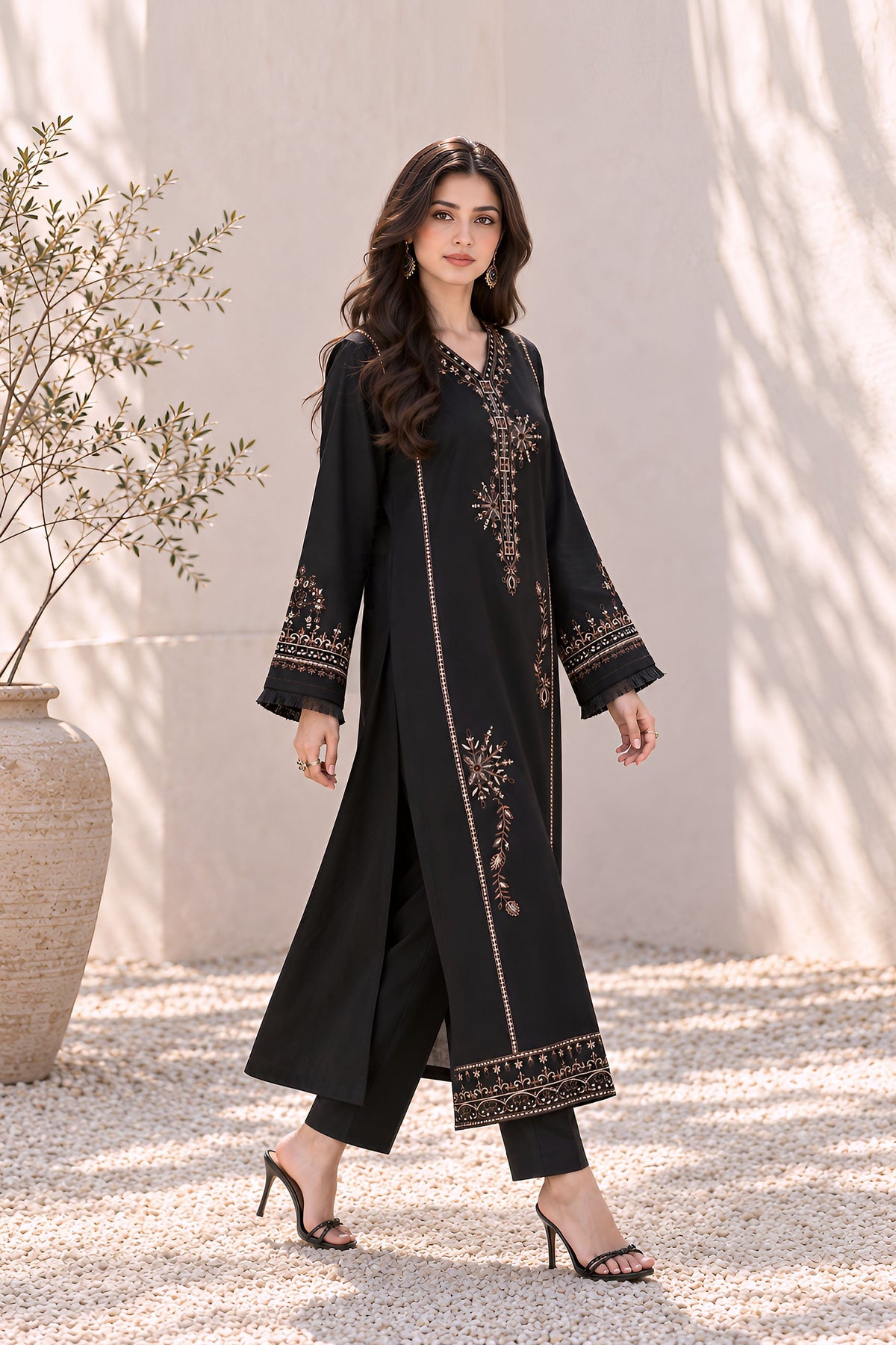 Panther Khaddar Co-ord