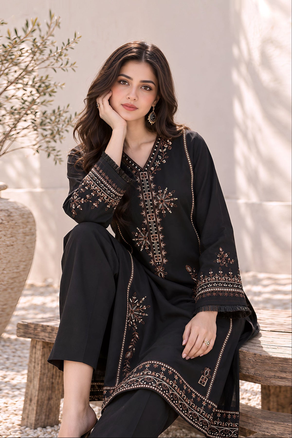 Panther Khaddar Co-ord