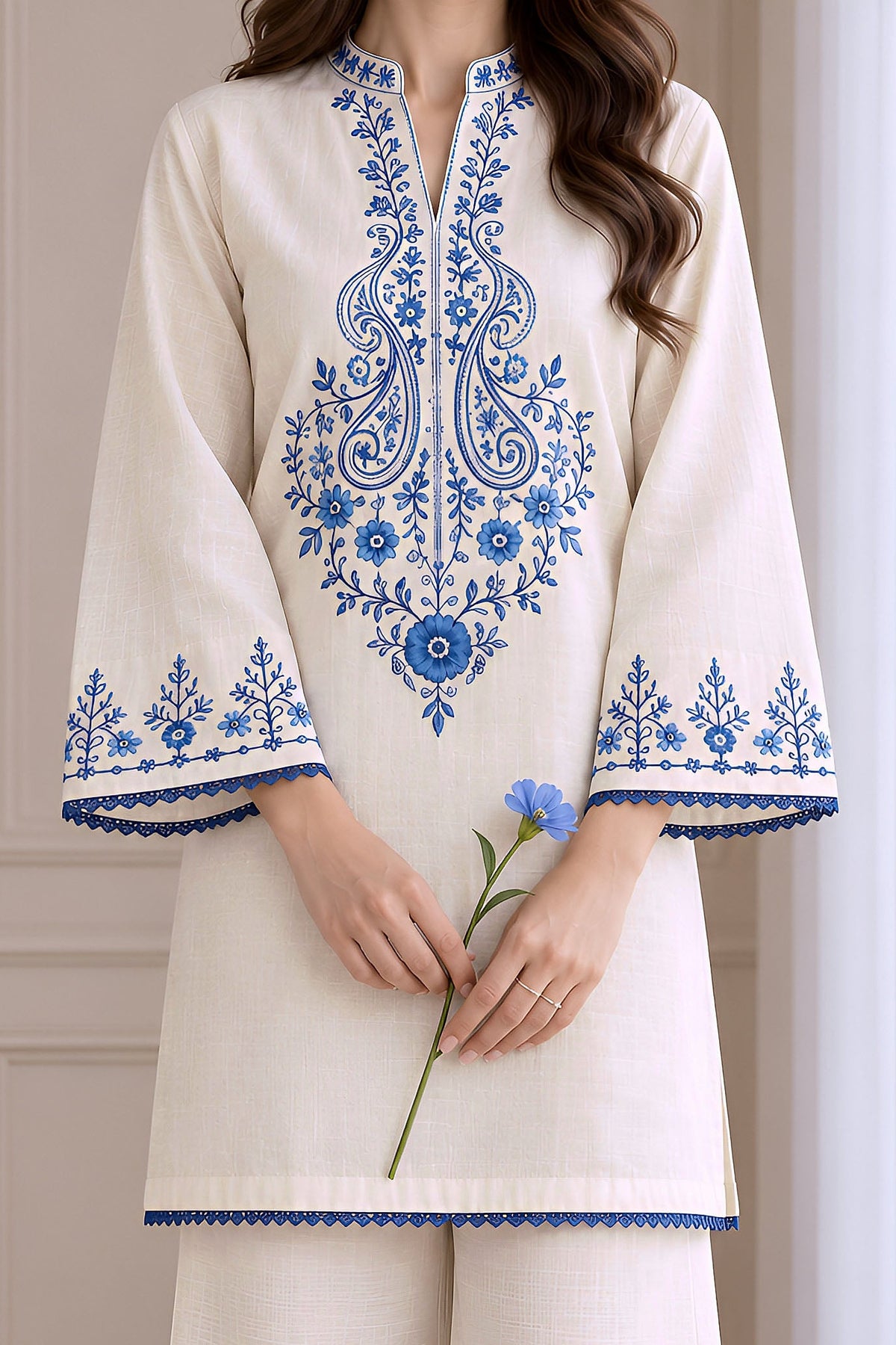 Sky Khaddar Co-ord