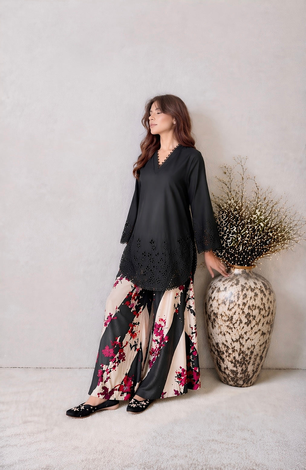 Solace Embroidered 2PC Dress