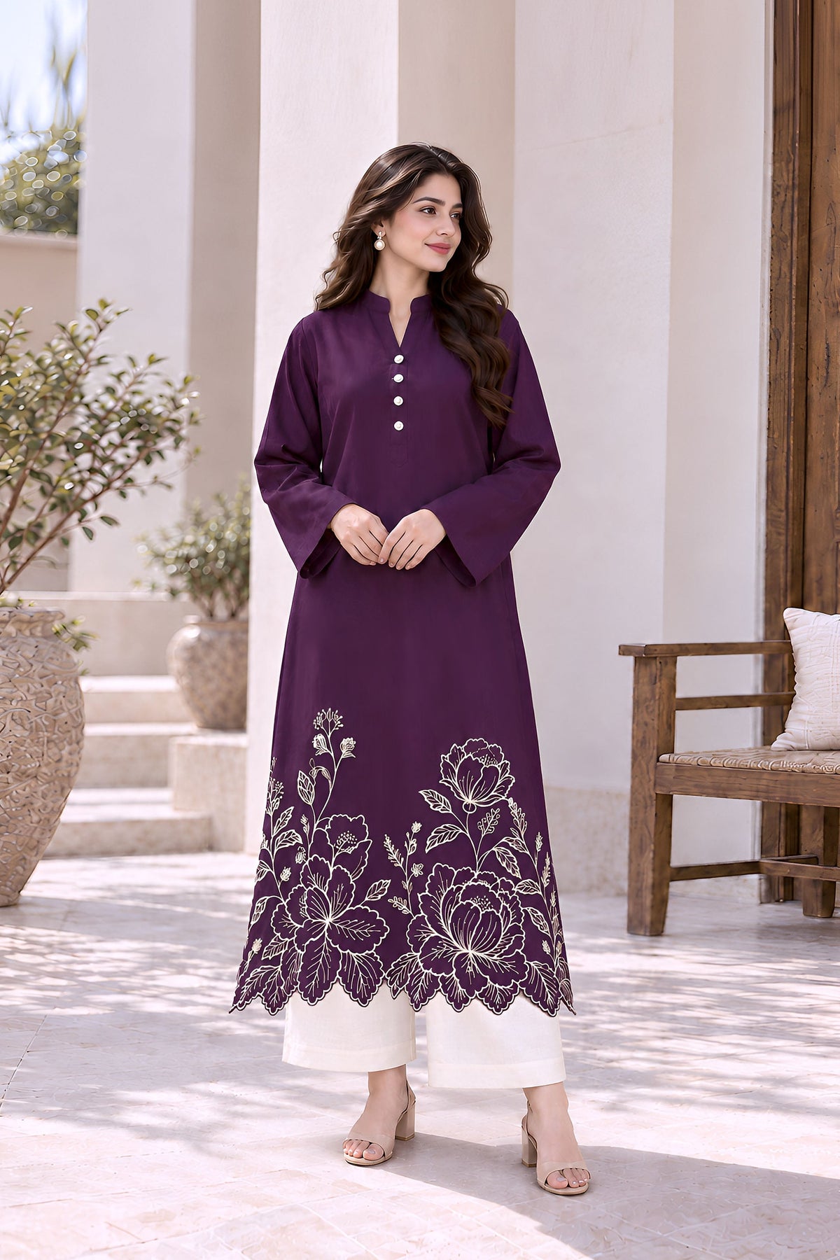 Sway Khaddar Co-ord