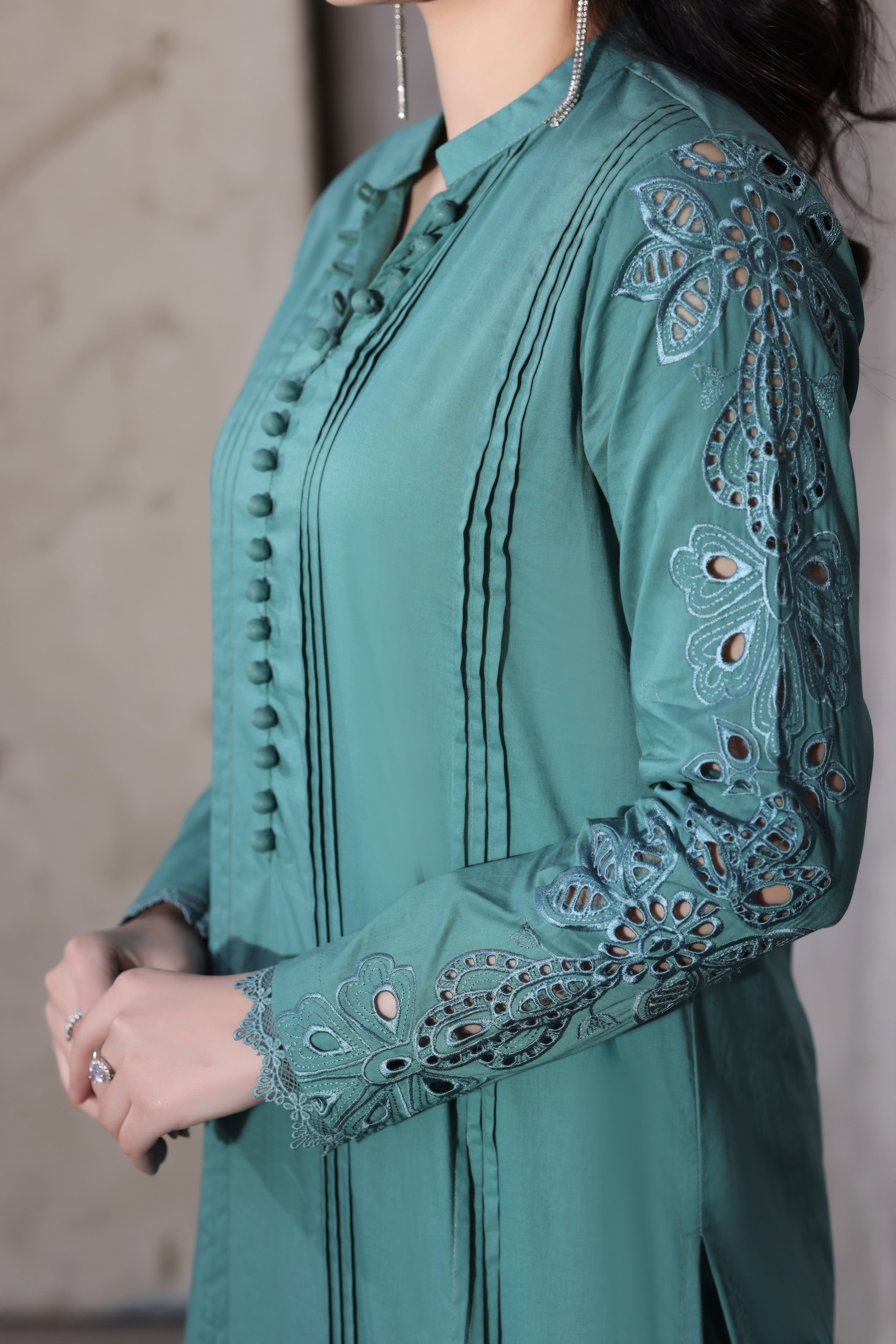 Zircon Embroidered 3PC Lawn Dress