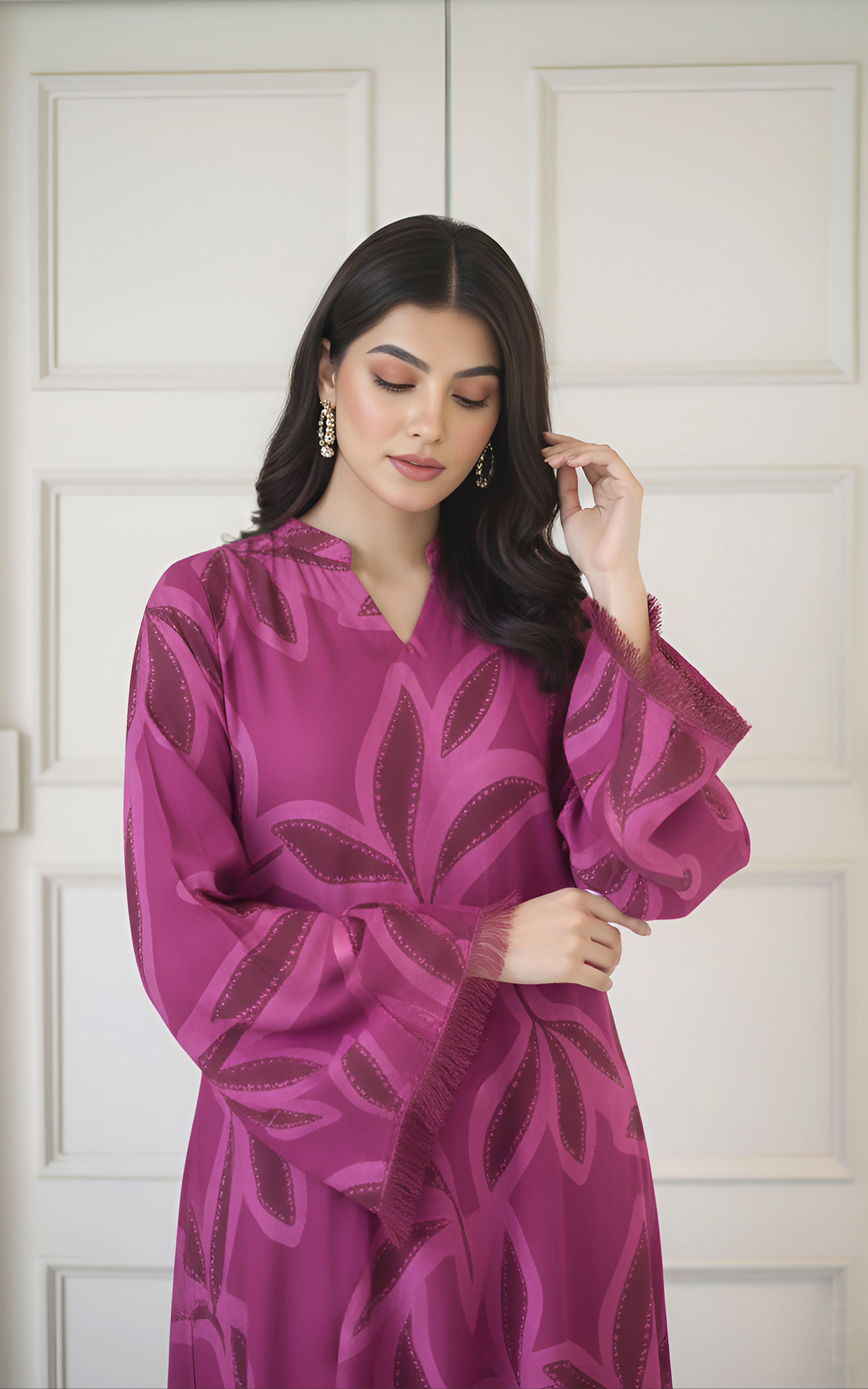 Botanical Khaddar Co-ord