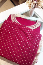 Load and play video in Gallery viewer, Gulaal Chiffon Formal Stitched Dress
