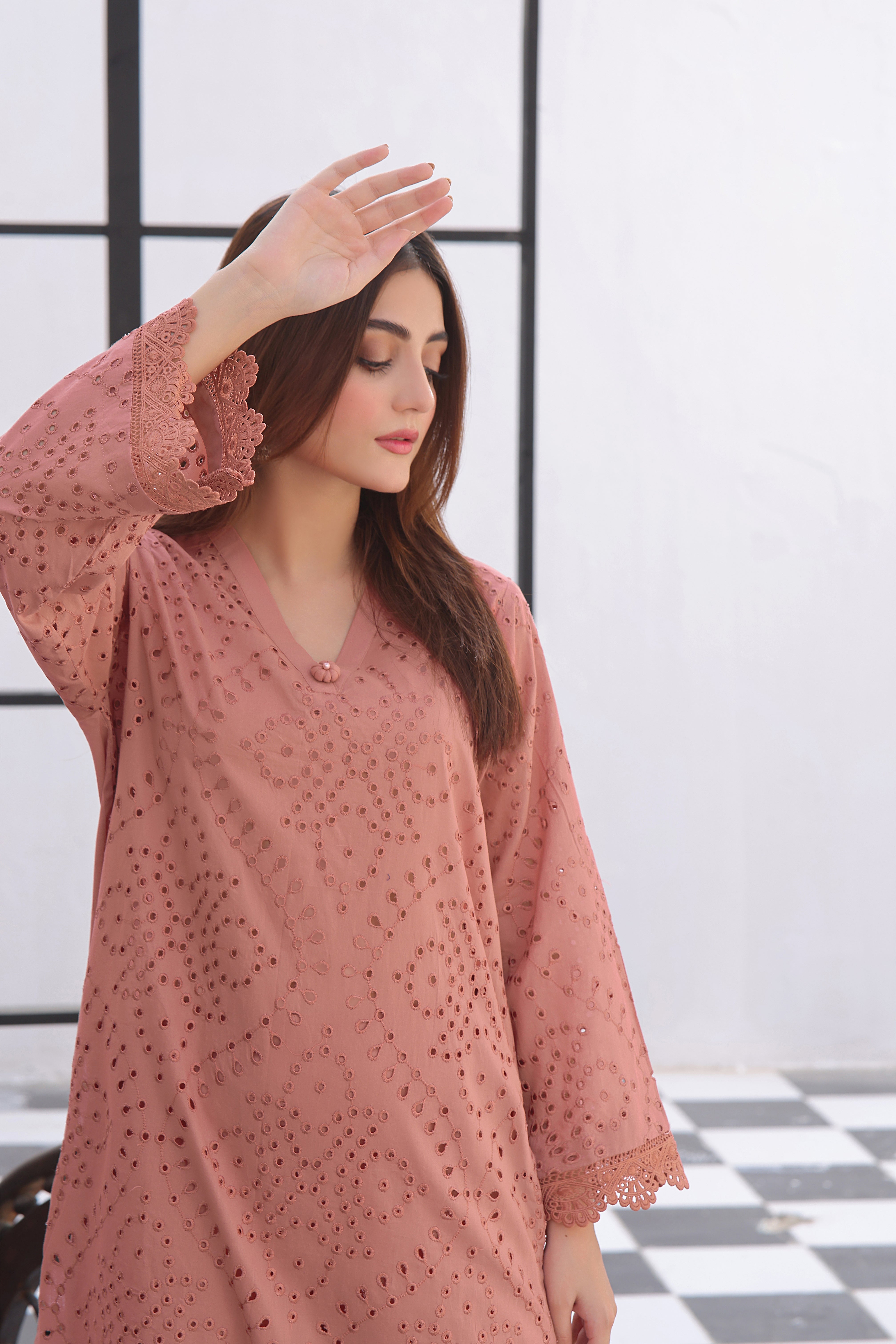 Luxeurs Affordable Embroidered Pakistani Lawn Dresses Size Chart